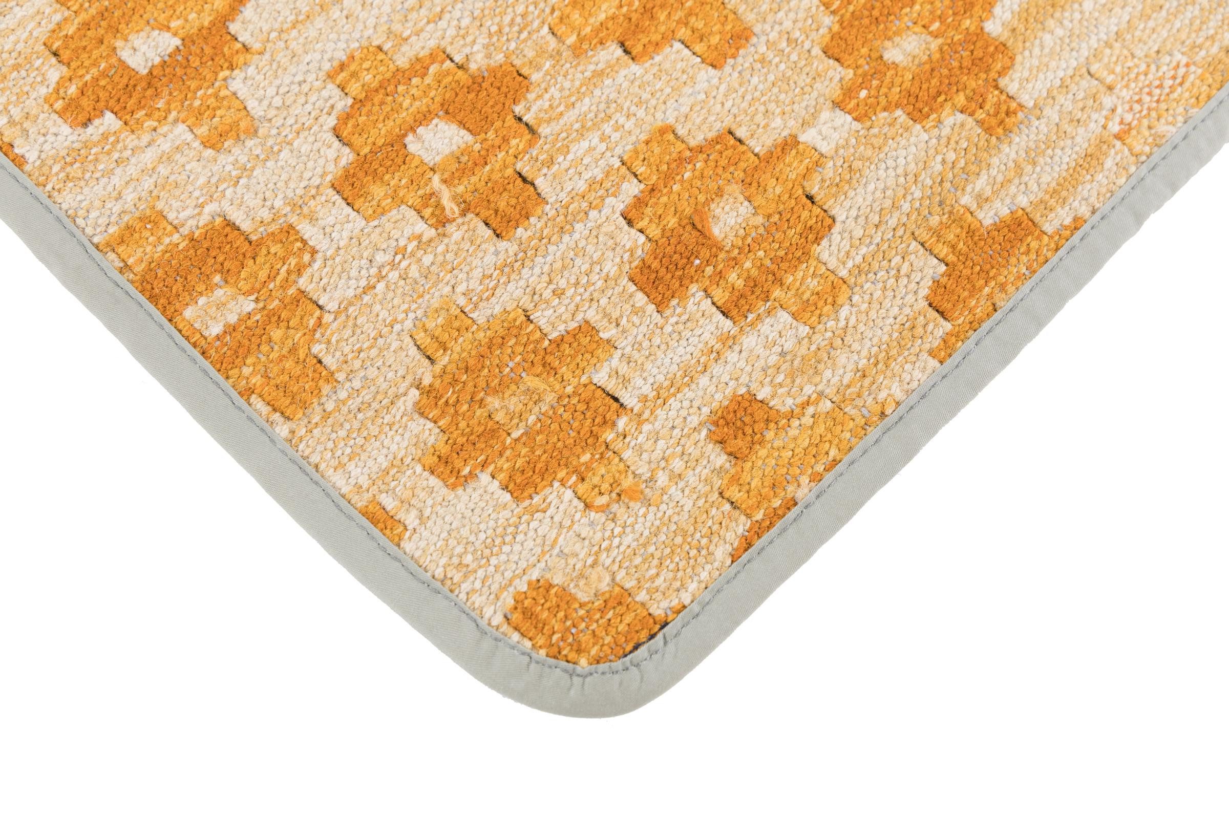 Nain Trading Orientteppich Kelim Afghan Kissenbezug 45x45 Handgewebter Orientteppich Quadratisch, quadratisch, Höhe: 5 mm