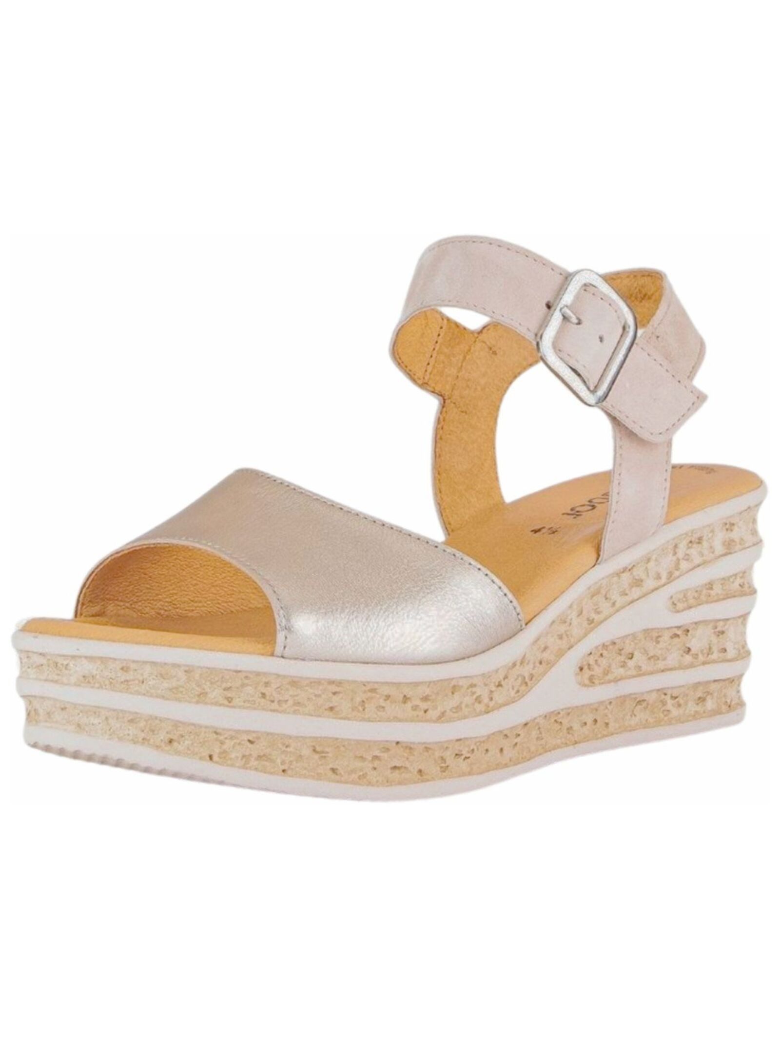 Gabor Sandalen Leder Keilsandalette günstig online kaufen