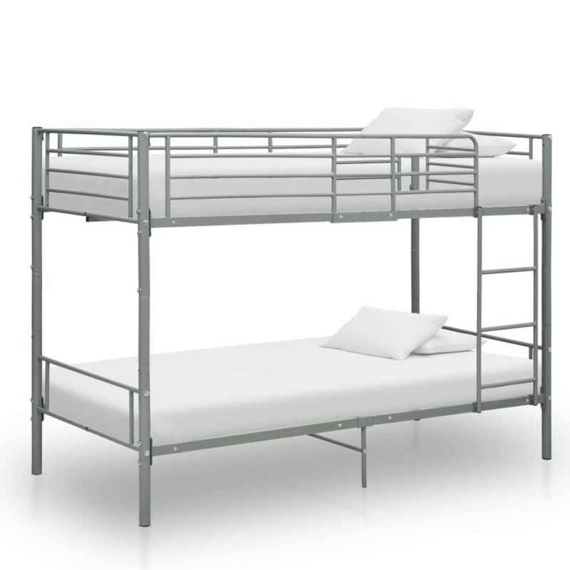 vidaXL Etagenbett Etagenbett Metall 90×200 cm Eisenbett, Betten