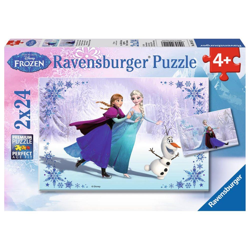 Ravensburger Puzzle Frozen Schwestern Für Immer, 48 Puzzleteile