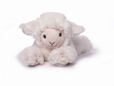 inware Kuscheltier Schaf Beo liegend 28 cm weiß Plüschschaf