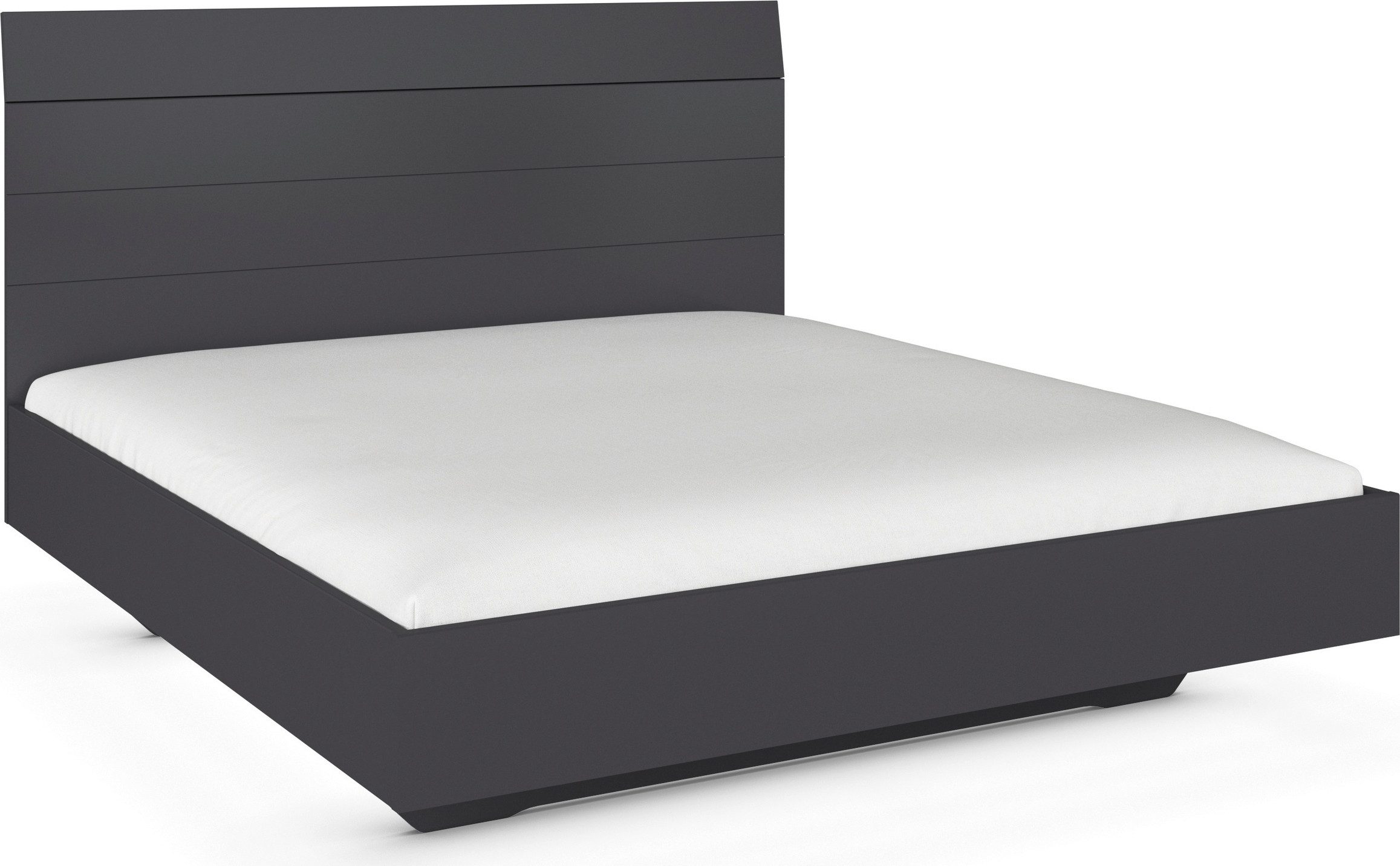 rauch Futonbett Bett Doppelbett Holzbett AGORDO, mit hohem Kopfteil