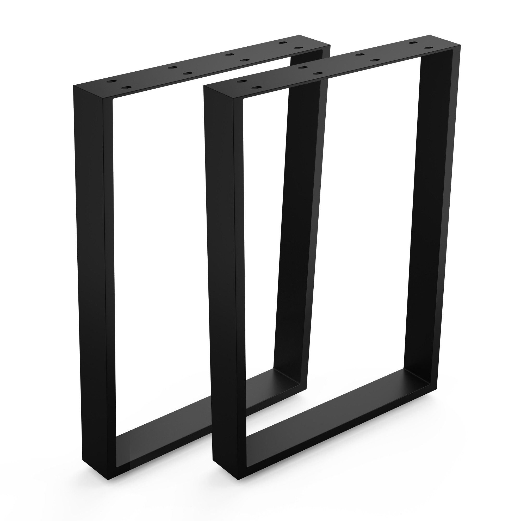 blumfeldt Tischbein Urban Fodge, U-Form Tisch beine Stahl Möbel Esszimmer