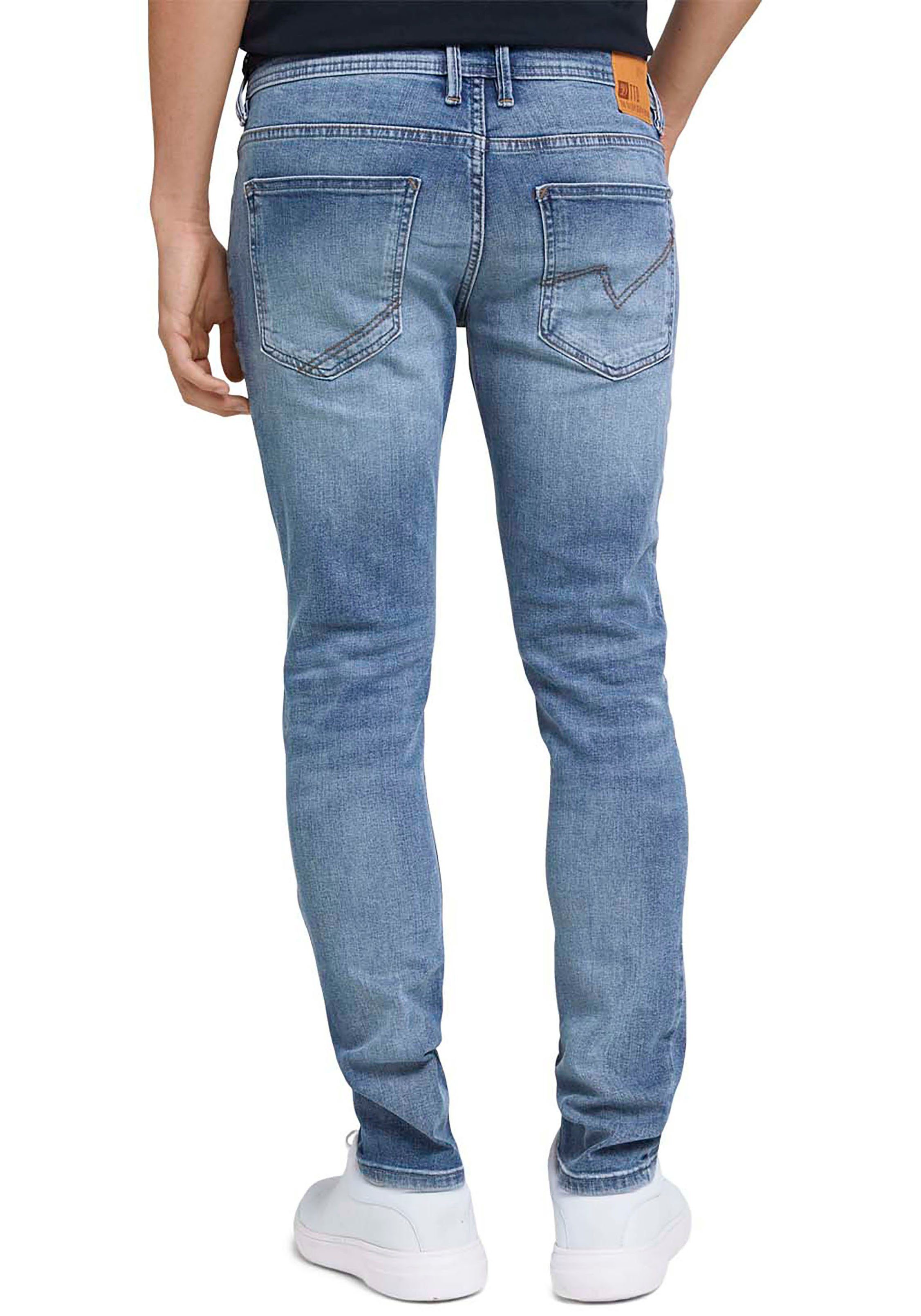 TOM TAILOR Denim Skinny-fit-Jeans CULVER light-stone-blue
