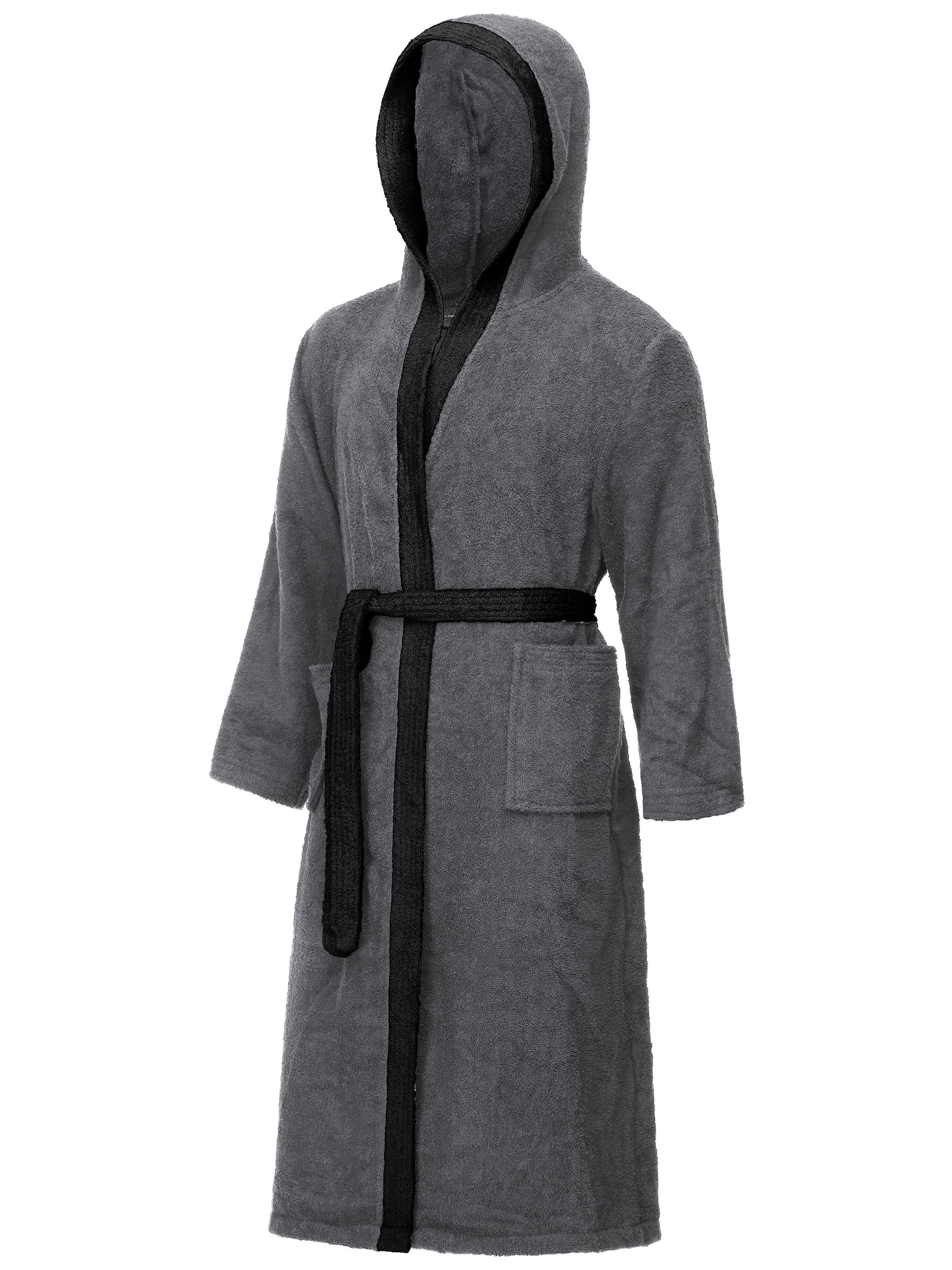 Ladeheid Bademantel Herren Frottee Bademantel aus 100% Baumwolle LA40-190, günstig online kaufen