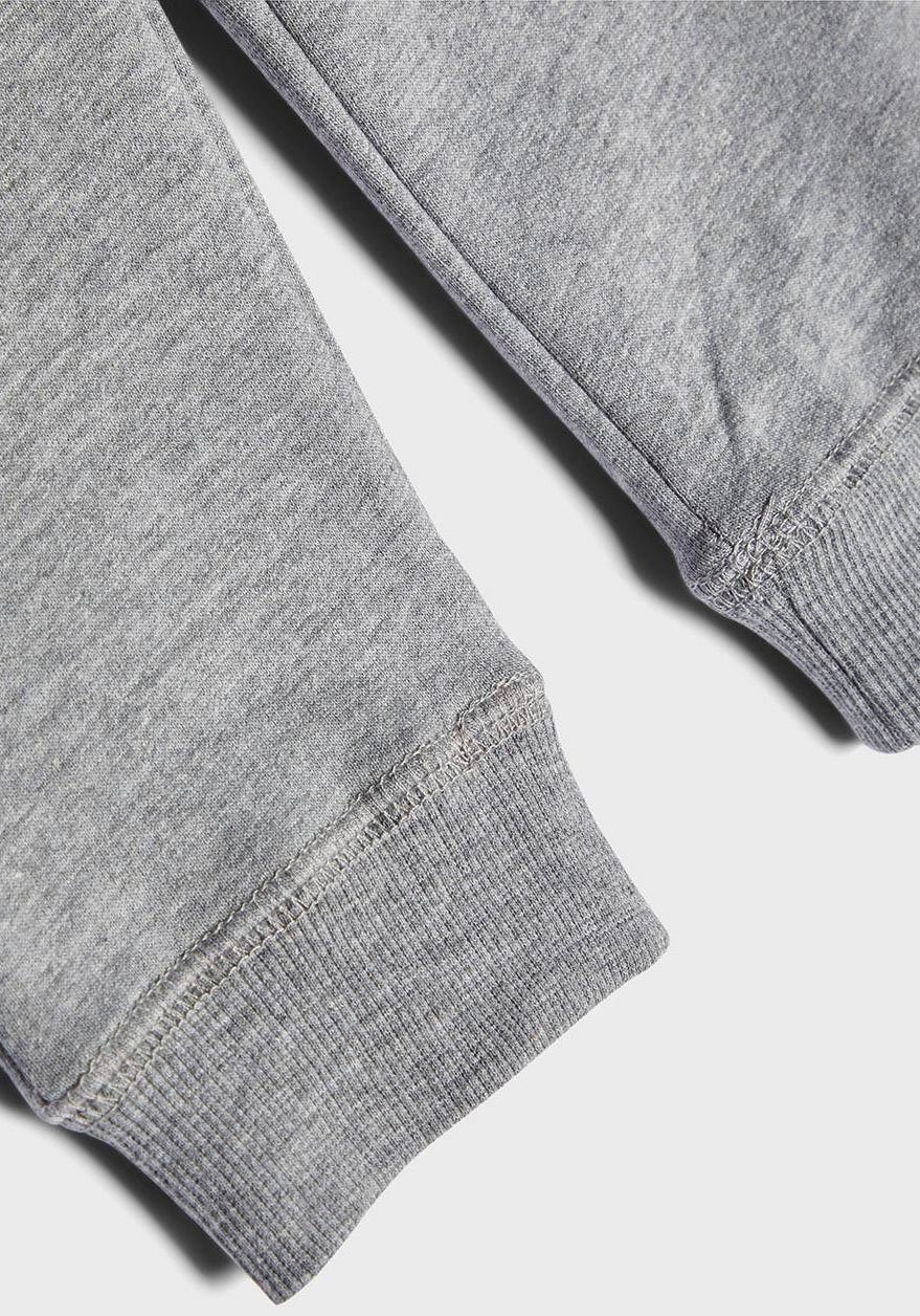 Name It Sweathose NKMSWEAT – Jogger mit verstellbarem Bund und Rippbündchen unifarben, casual, regular fit, angeraute Sweatware