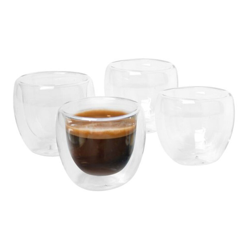 Espressoglas Iso-Glas, Espresso,4er-Set, ca. 80 ml