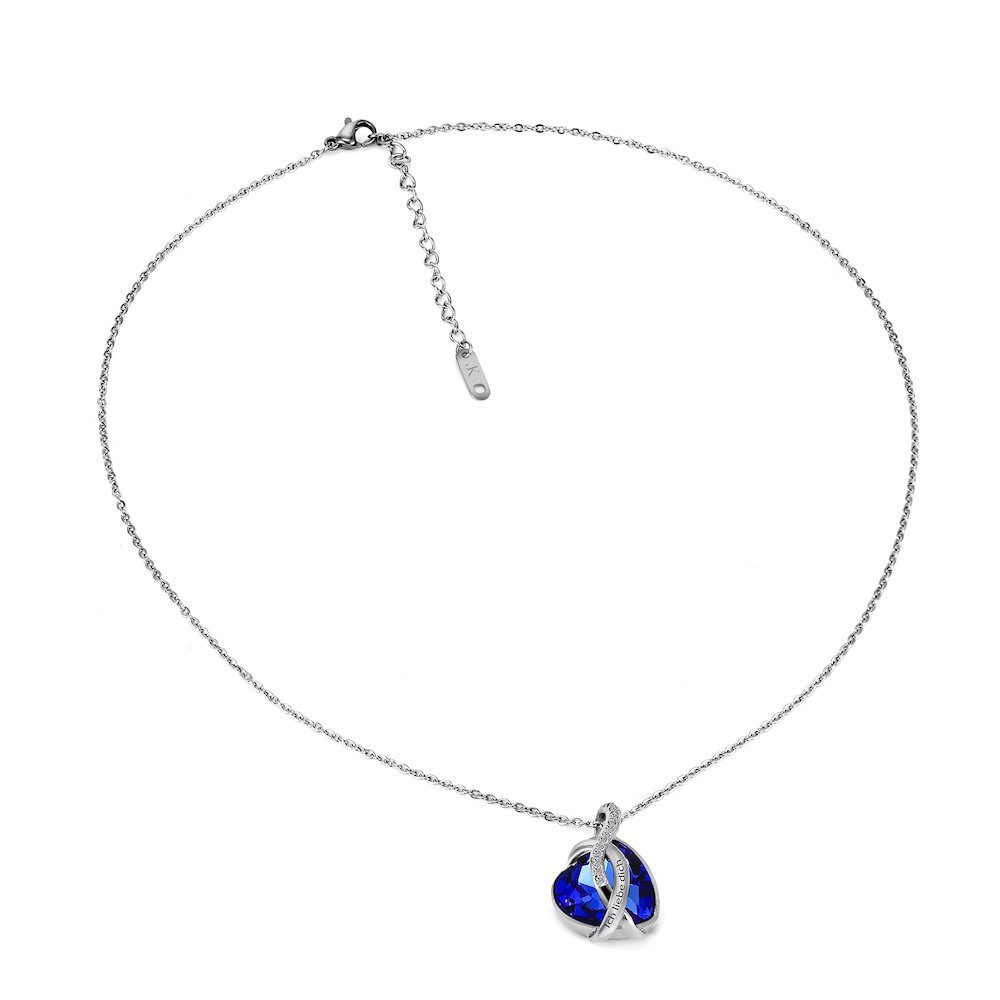 Kim Johanson Kette mit Anhänger Ich Liebe Dich, aus Edelstahl günstig online kaufen