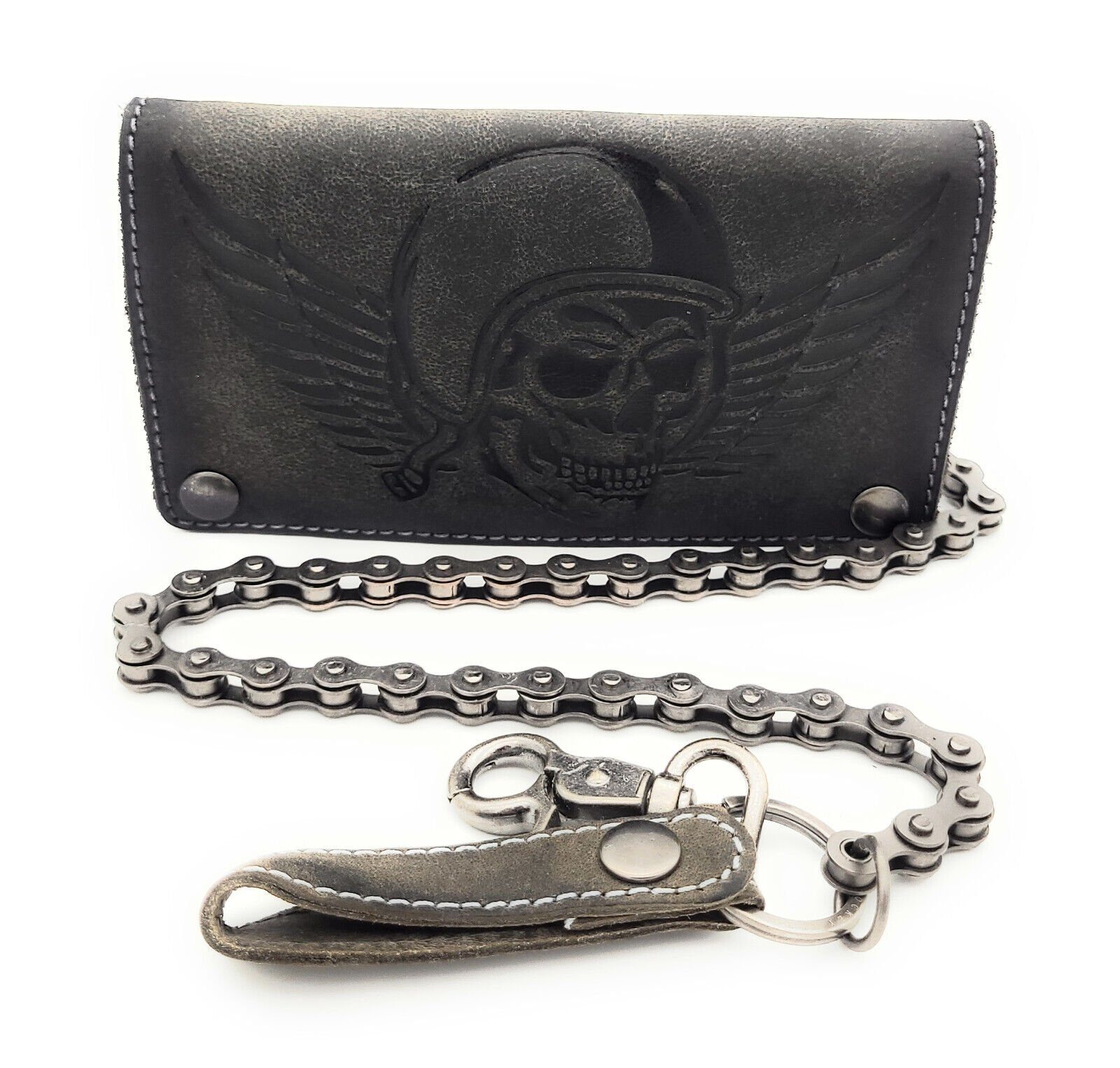 JOCKEY CLUB Geldbörse echt Leder Biker günstig online kaufen