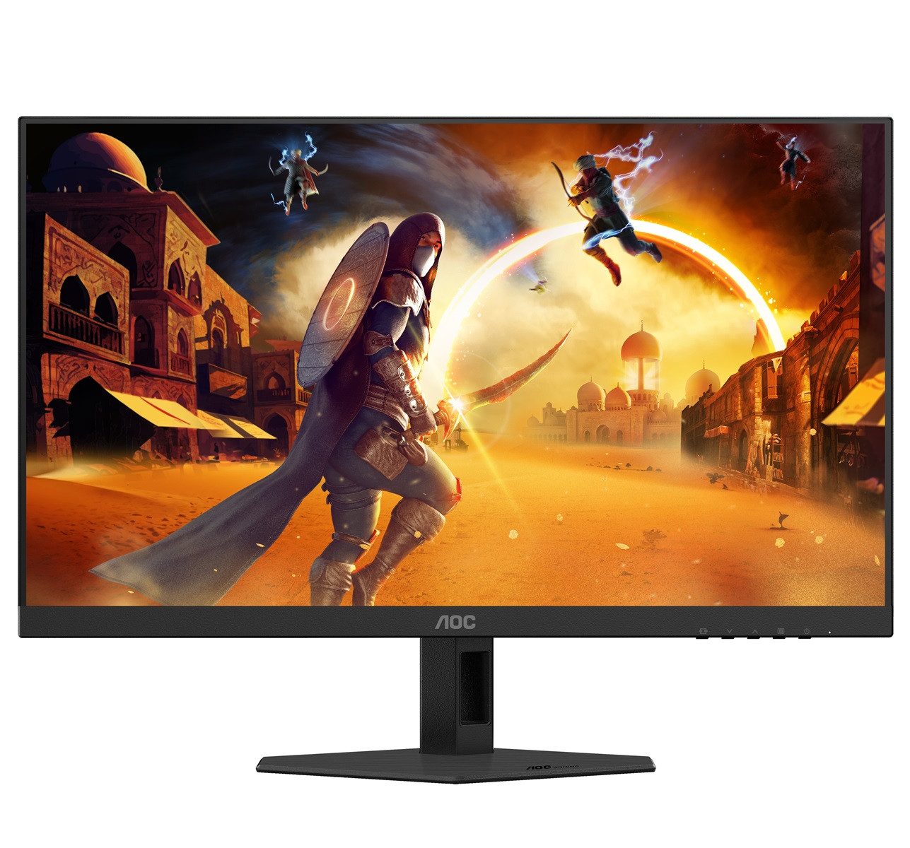 AOC 27G4HRE Gaming-Monitor (68,6 cm/27 ", 1920 x 1080 px, Full HD, 0,5 ms Reaktionszeit, 200 Hz, Fast-IPS, neigbar)