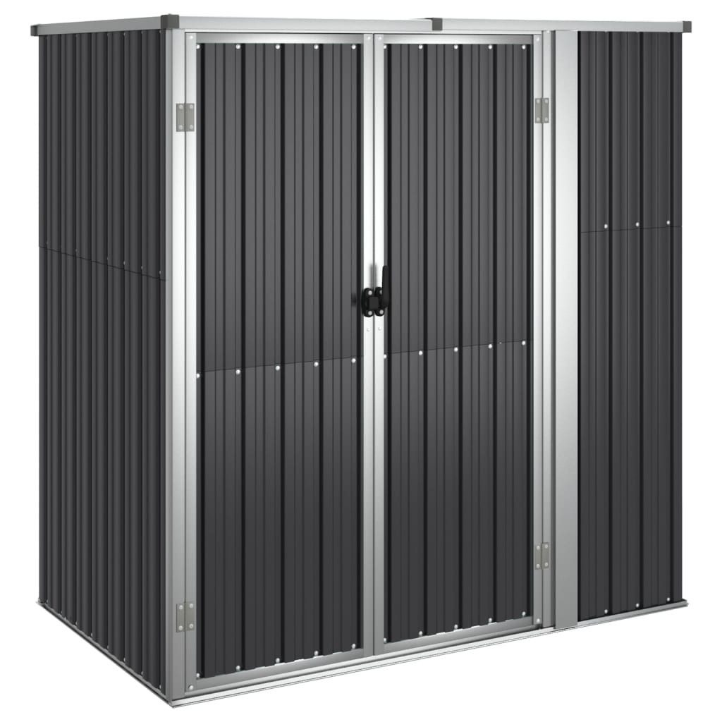 vidaXL Garten-Geräteschrank Gartenschrank Metall Gerätehaus Anthrazit günstig online kaufen