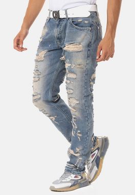 Cipo & Baxx Bequeme Jeans im coolen Destroyed-Look