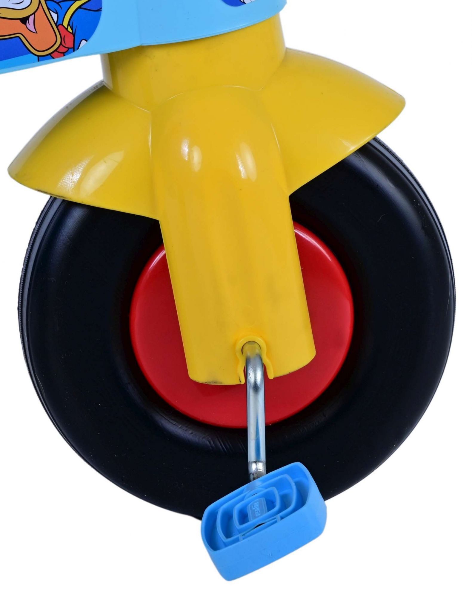 Volare Kinderfahrrad Dreirad Disney Mickey Fahrrad für Jungen Kinderrad in Rot