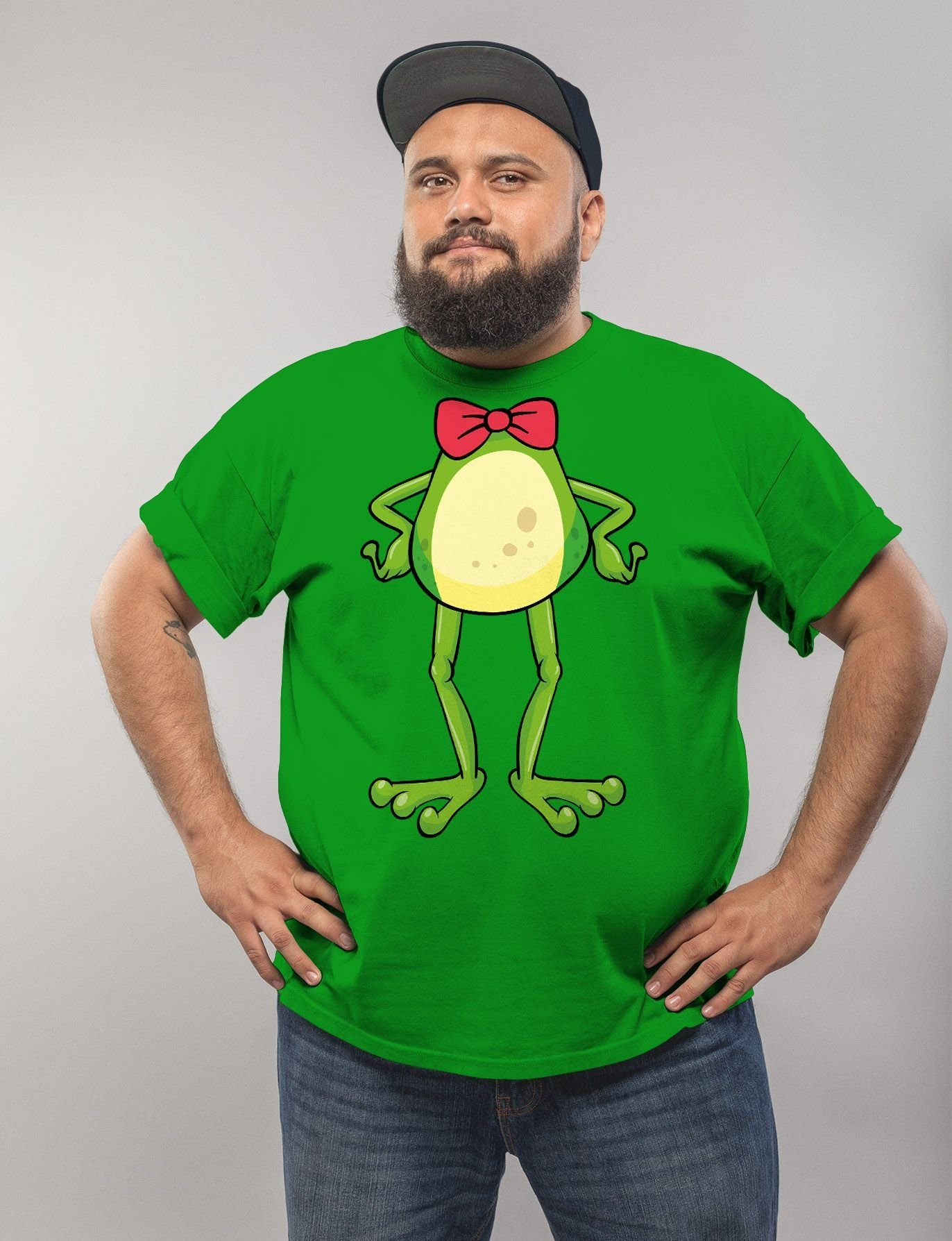 MoonWorks Print-Shirt Herren T-Shirt Karneval Fasching günstig online kaufen