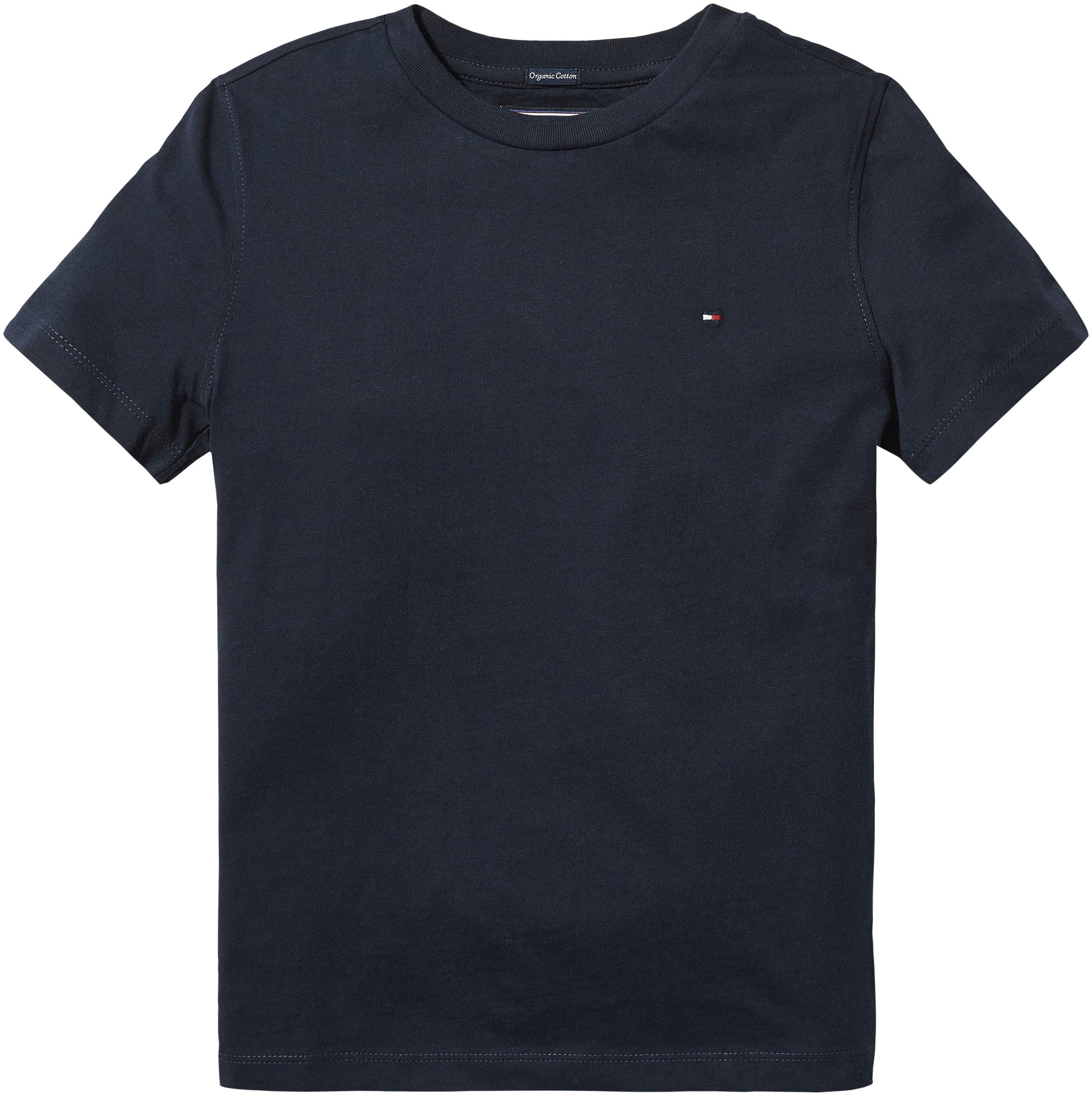 Tommy Hilfiger T-Shirt MiniMe,für Kinder BASIC Jungen BOYS KNIT Kids CN Junior