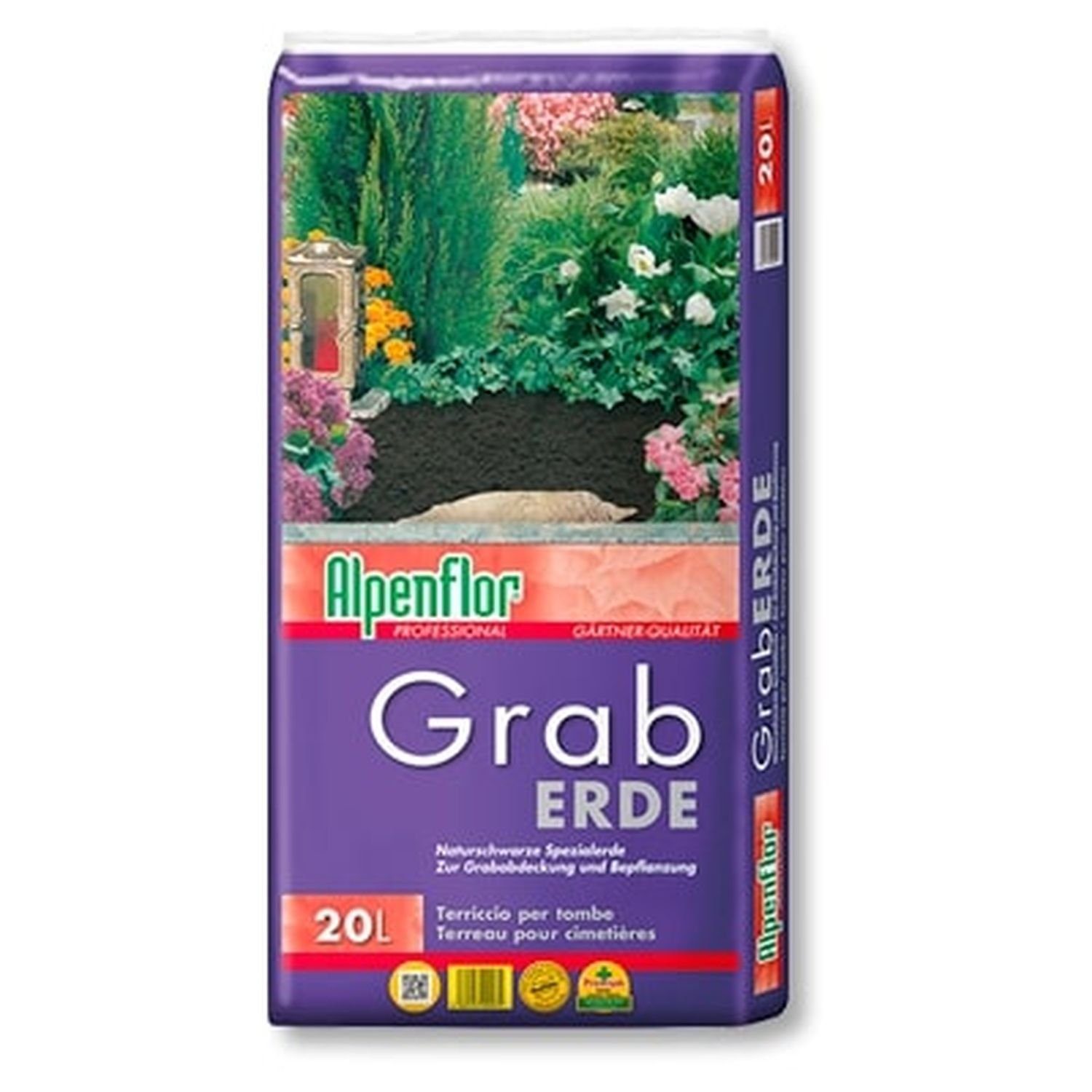 Alpenflor Erdenwerke GmbH & Co. KG Blumenerde Graberde 20 Liter