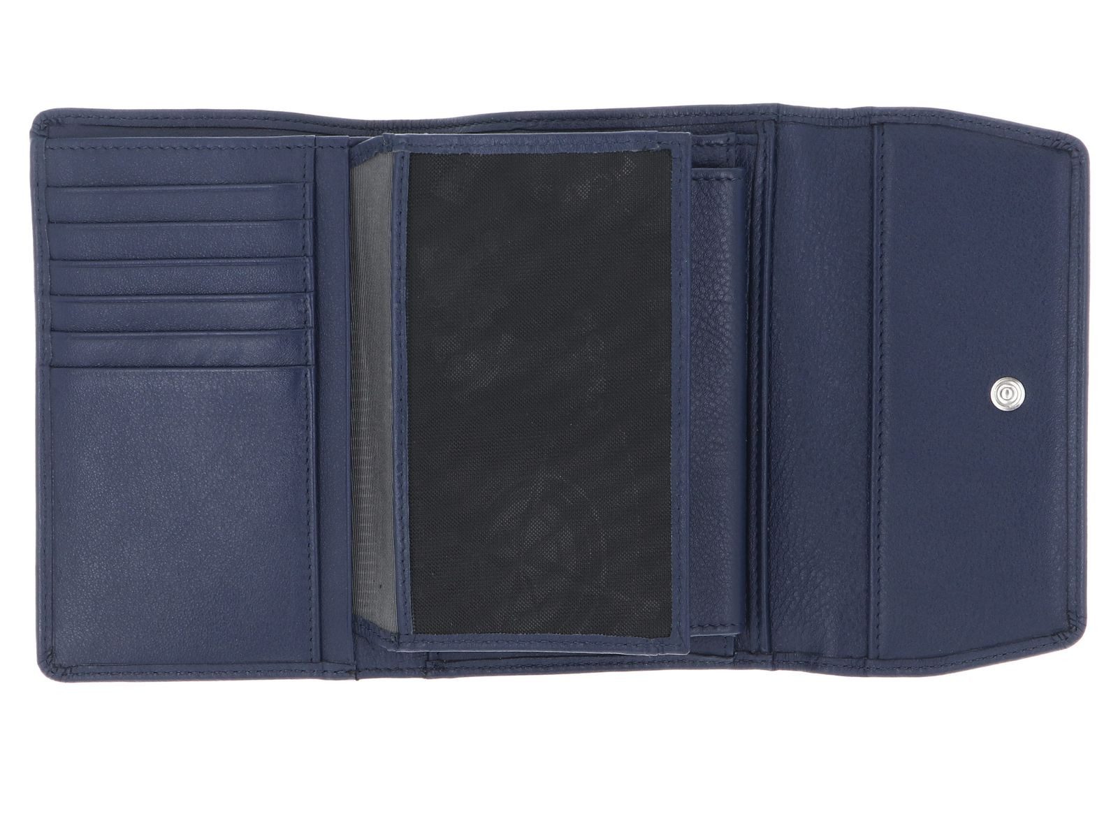 Picard Geldbörse Flap Wallet, aus echtem Rindsleder