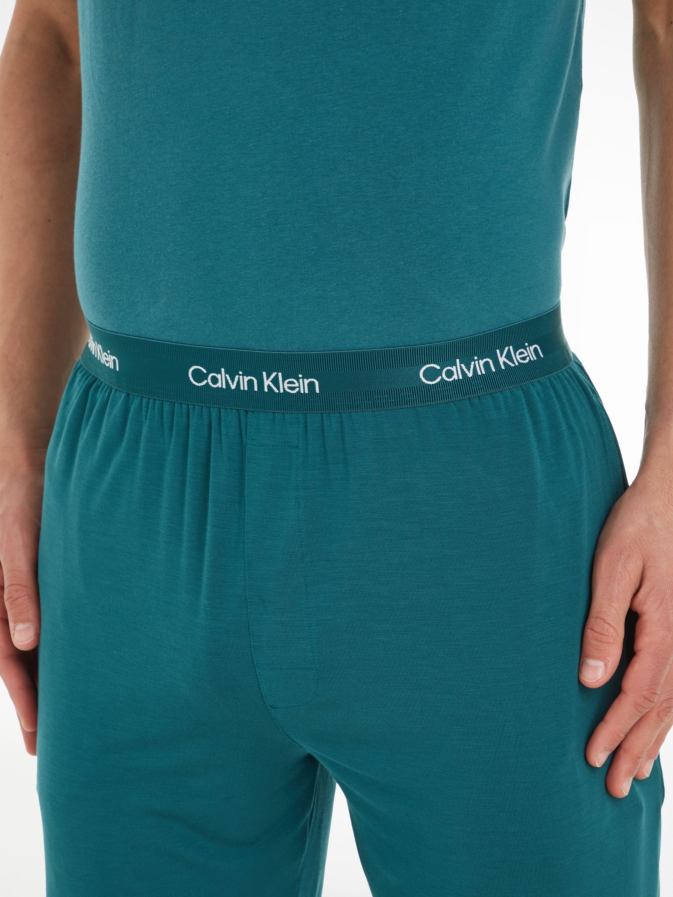 SHORT SLEEP melierter Klein Optik Underwear Pyjamashorts Calvin in