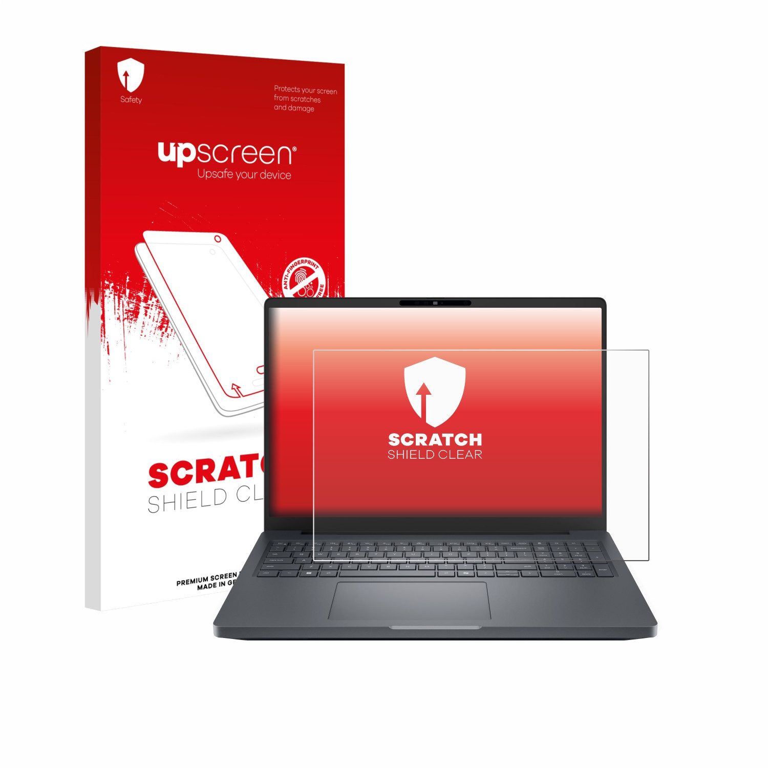 upscreen Displayschutzfolie Schutzfolie für Dell Pro Max 16 Plus, Displayschutz Schutz Folie Klar Transparent
