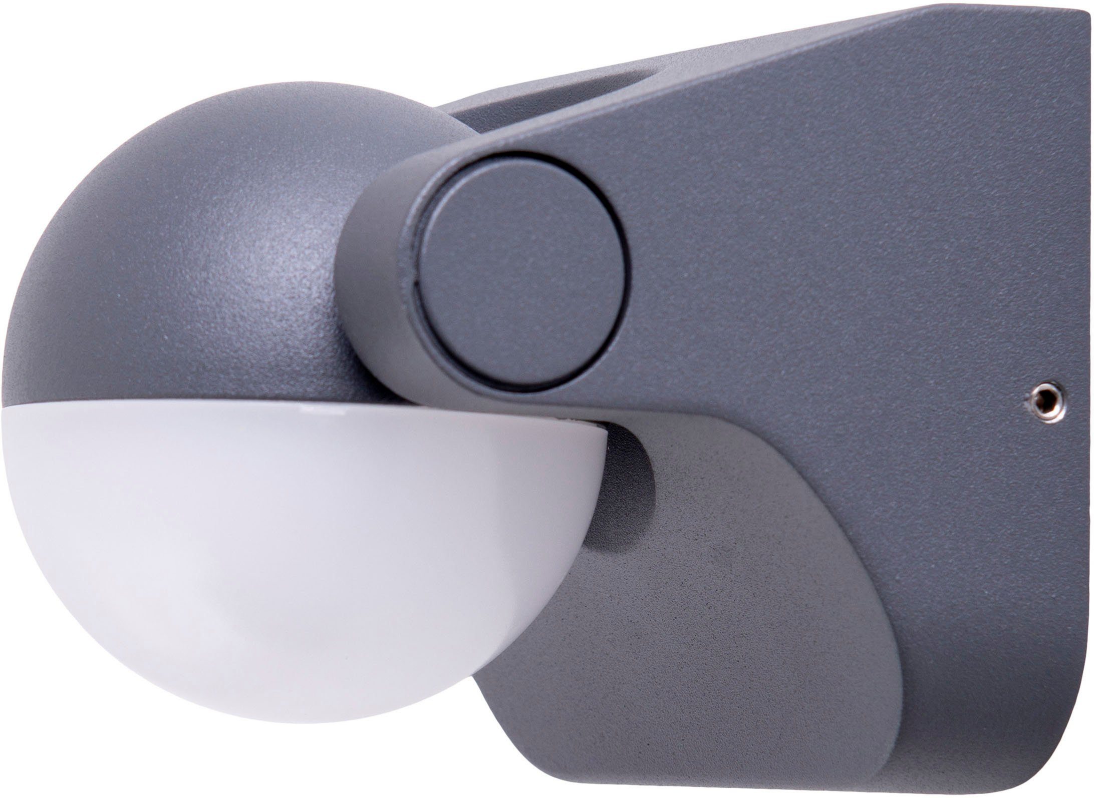 näve LED Außen-Wandleuchte Pallas, LED wechselbar, Warmweiß, schwenkbar anthrazit warmweißes Licht incl. LED IP 54