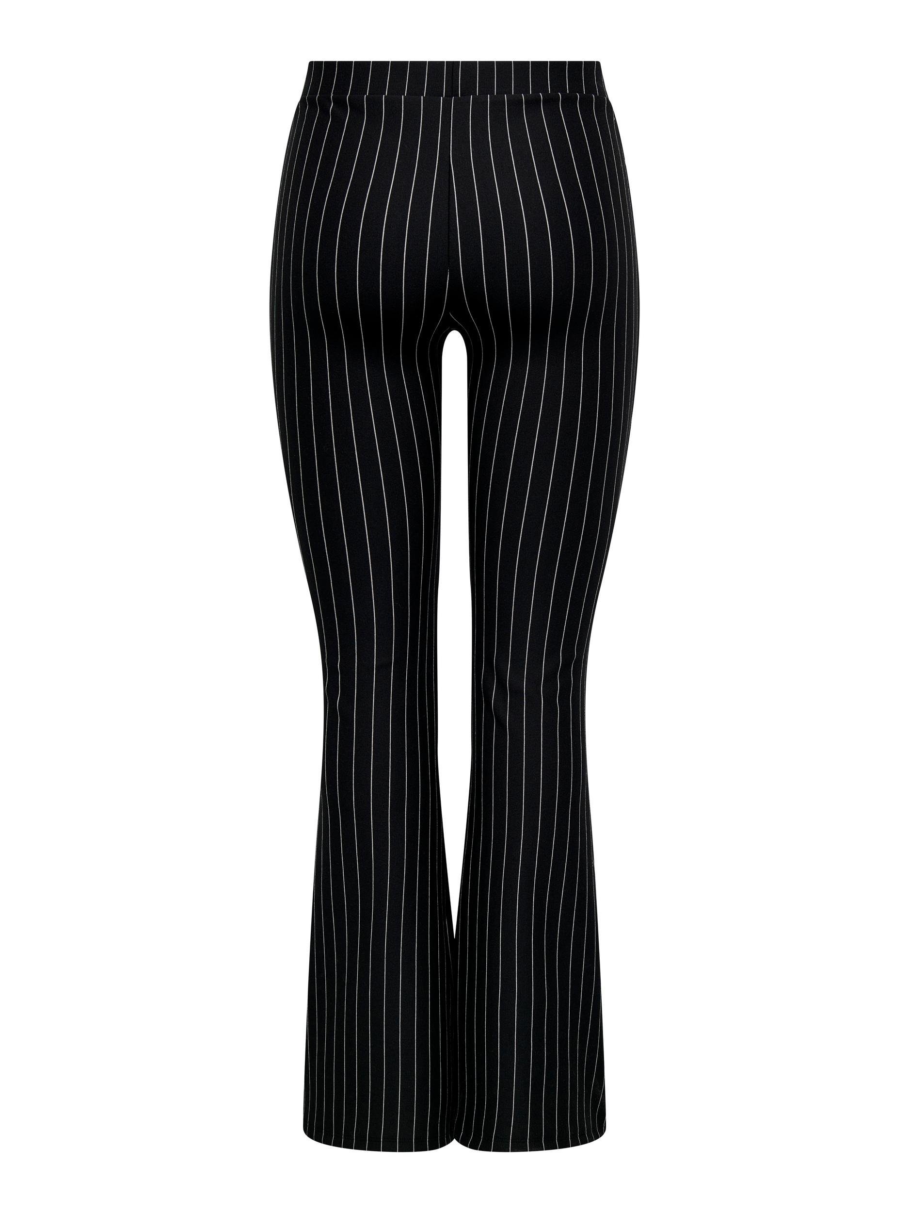 ONLY Jerseyhose ONLFEVER PINSTRIPE FLARED PANT JRS
