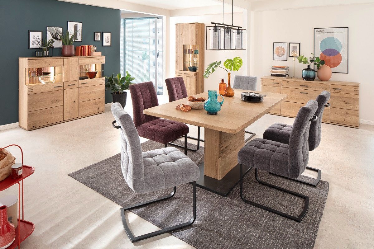 MCA furniture Esszimmerstuhl 2er Set Freischwinger günstig online kaufen
