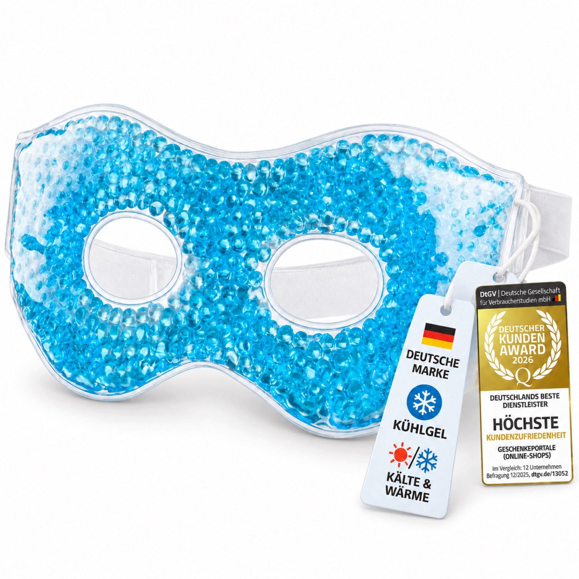 Feluna Gesichtsmaske FELUNA kühlmaske gesicht für Augen-Entspannungs&Kältetherapie Maske Kühlmaske, Entspannungsmaske Kühlende Maske