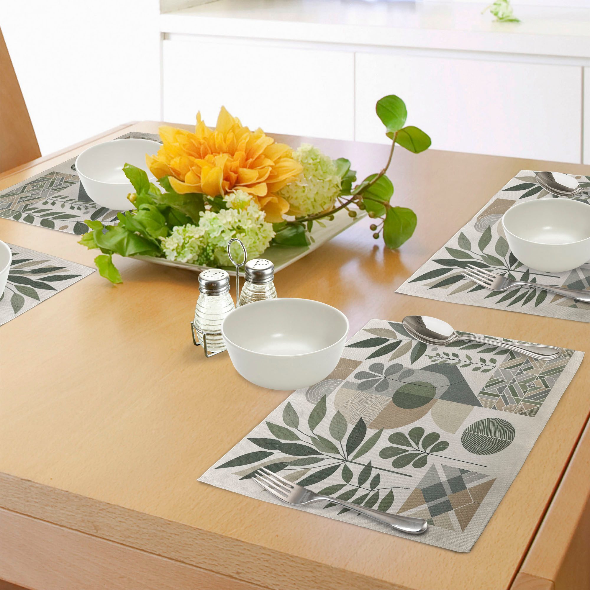 Abakuhaus Platzset Waschbare Stoff Esszimmer Küche günstig online kaufen