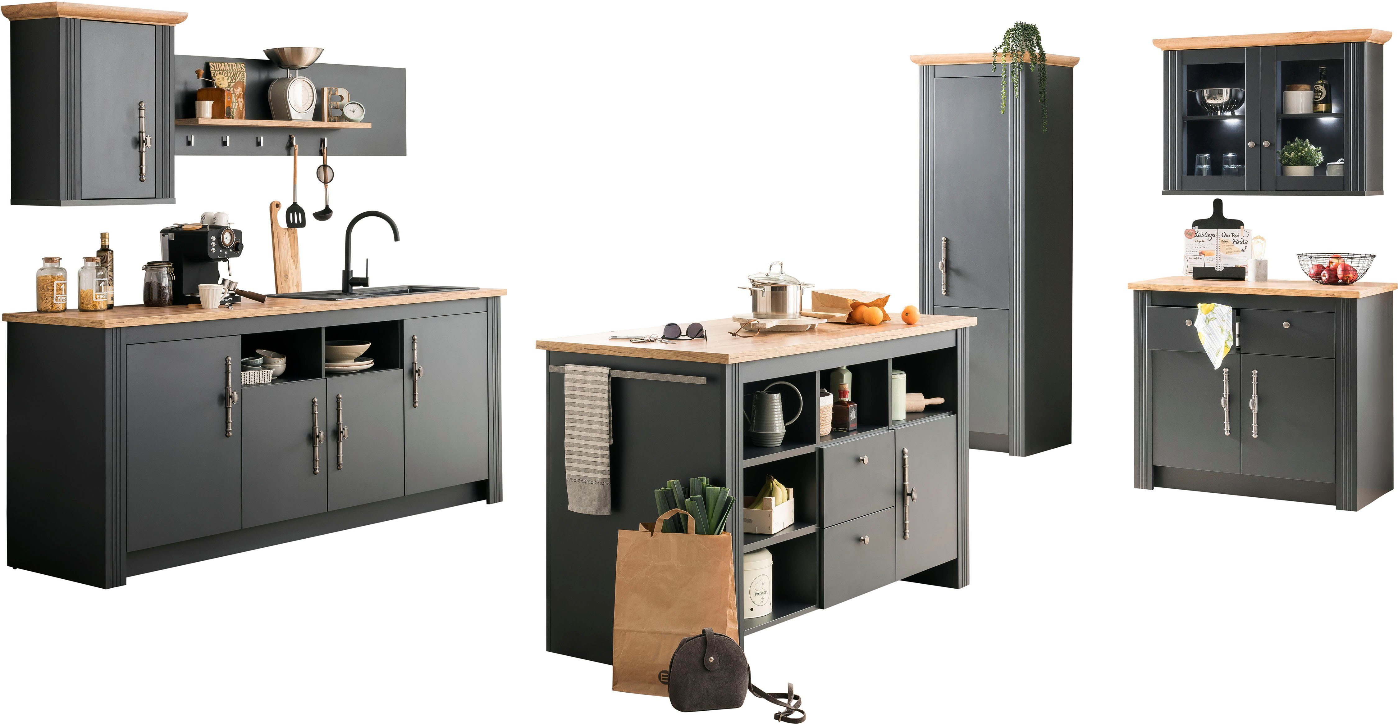 KOCHSTATION Küche KS-Westminster, Breite 366 cm, günstig online kaufen