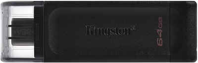 Kingston DataTraveler DT70 (128 GB) USB-C Typ-C 3.2 Flash Drive USB Stick USB-Stick