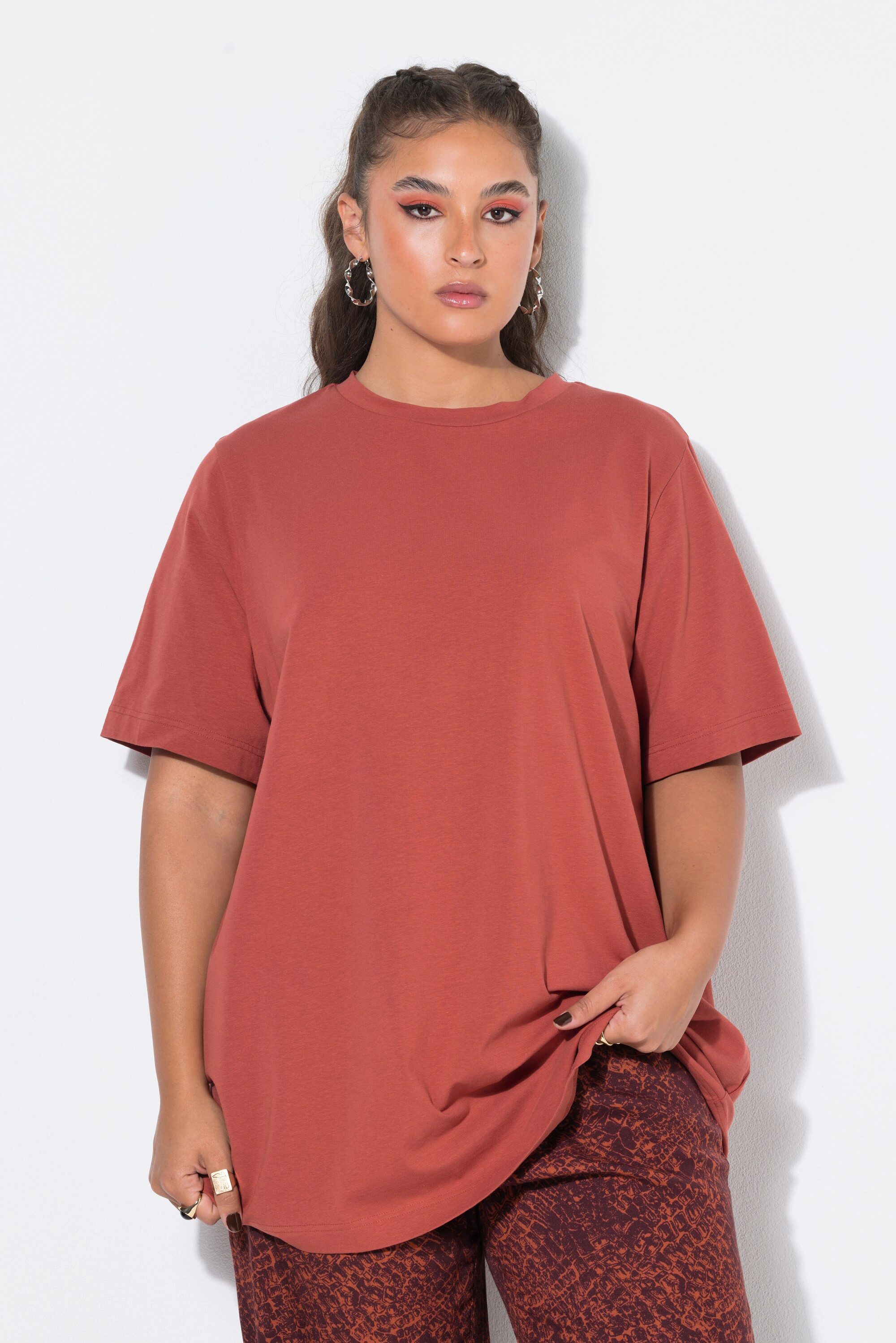 Longshirt Longshirt langer Classic Shape Halbarm