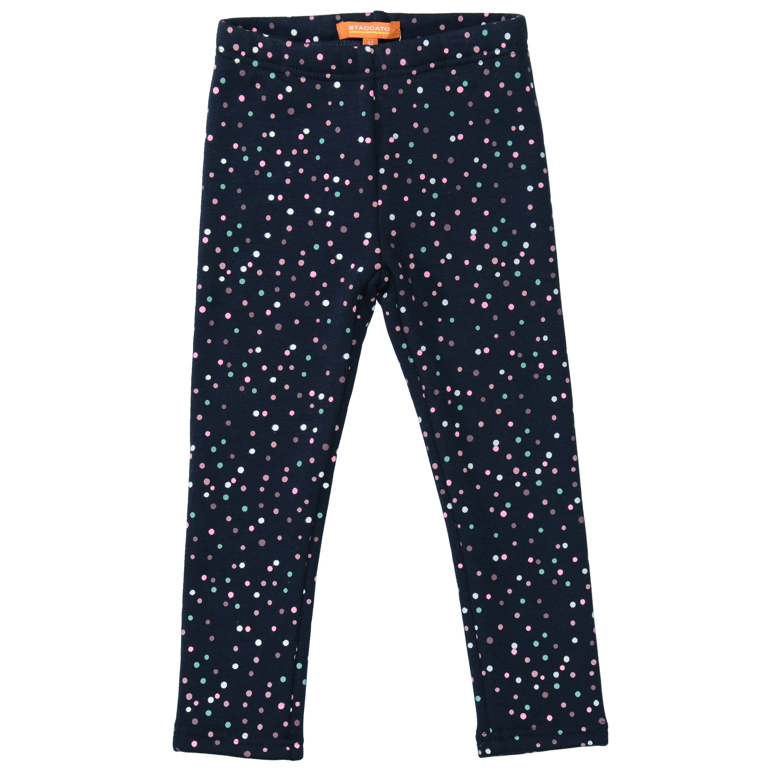 STACCATO Thermoleggings mit Allover-Punkte-Print