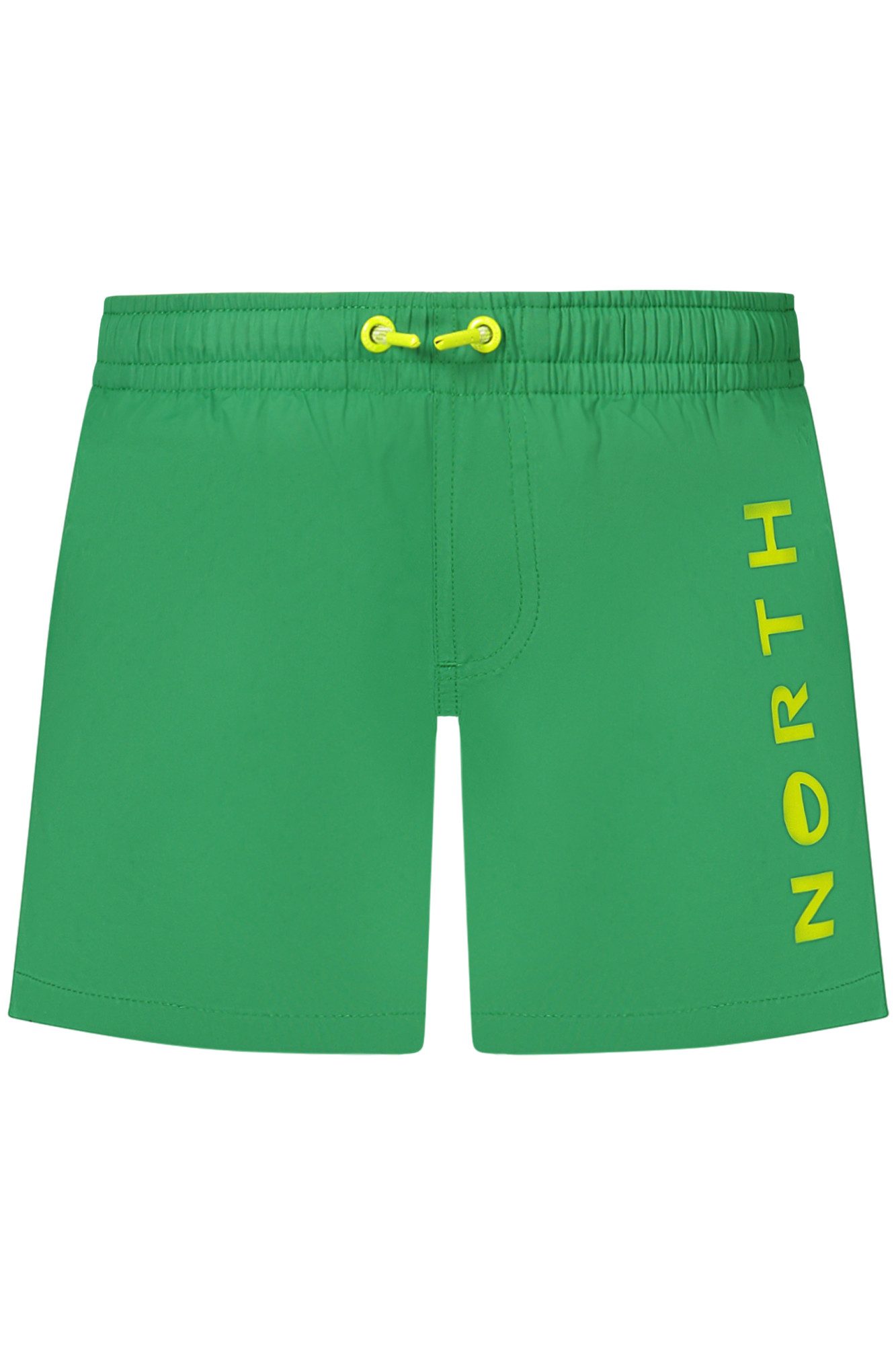 North Sails Badeshorts Grüne Kinder-Badehosen mit Taschen und Kordelzug - Ocean Positive