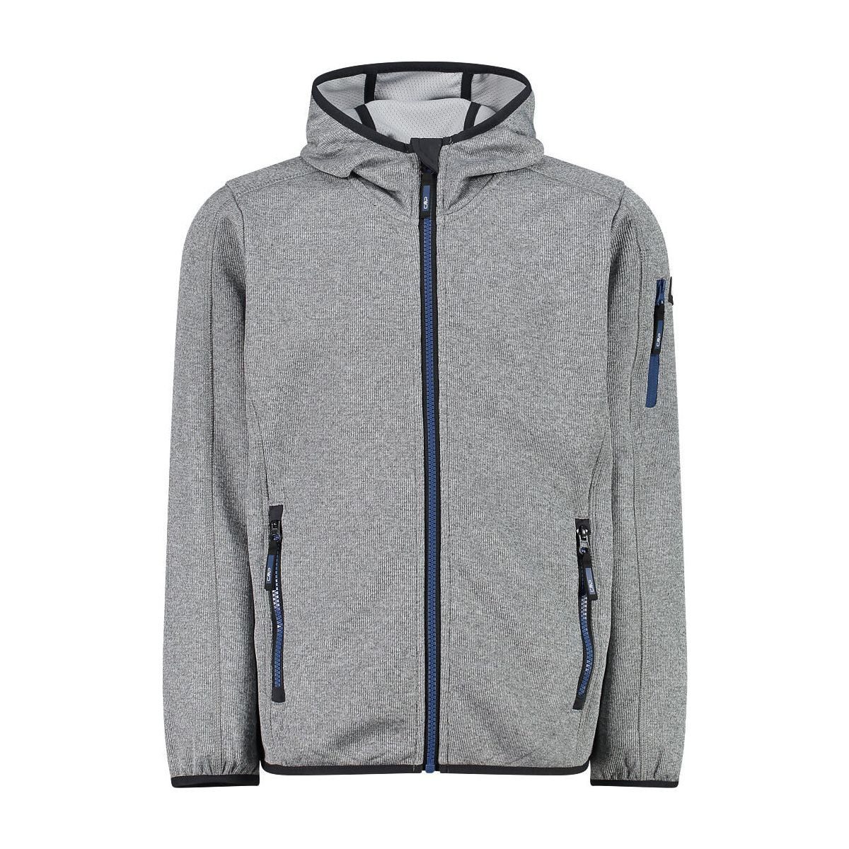 CMP Fleecejacke KID Fleece Jacket FIX Hood Funktionale und atmungsaktive Fleecejacke mit Kapuze, ideal für