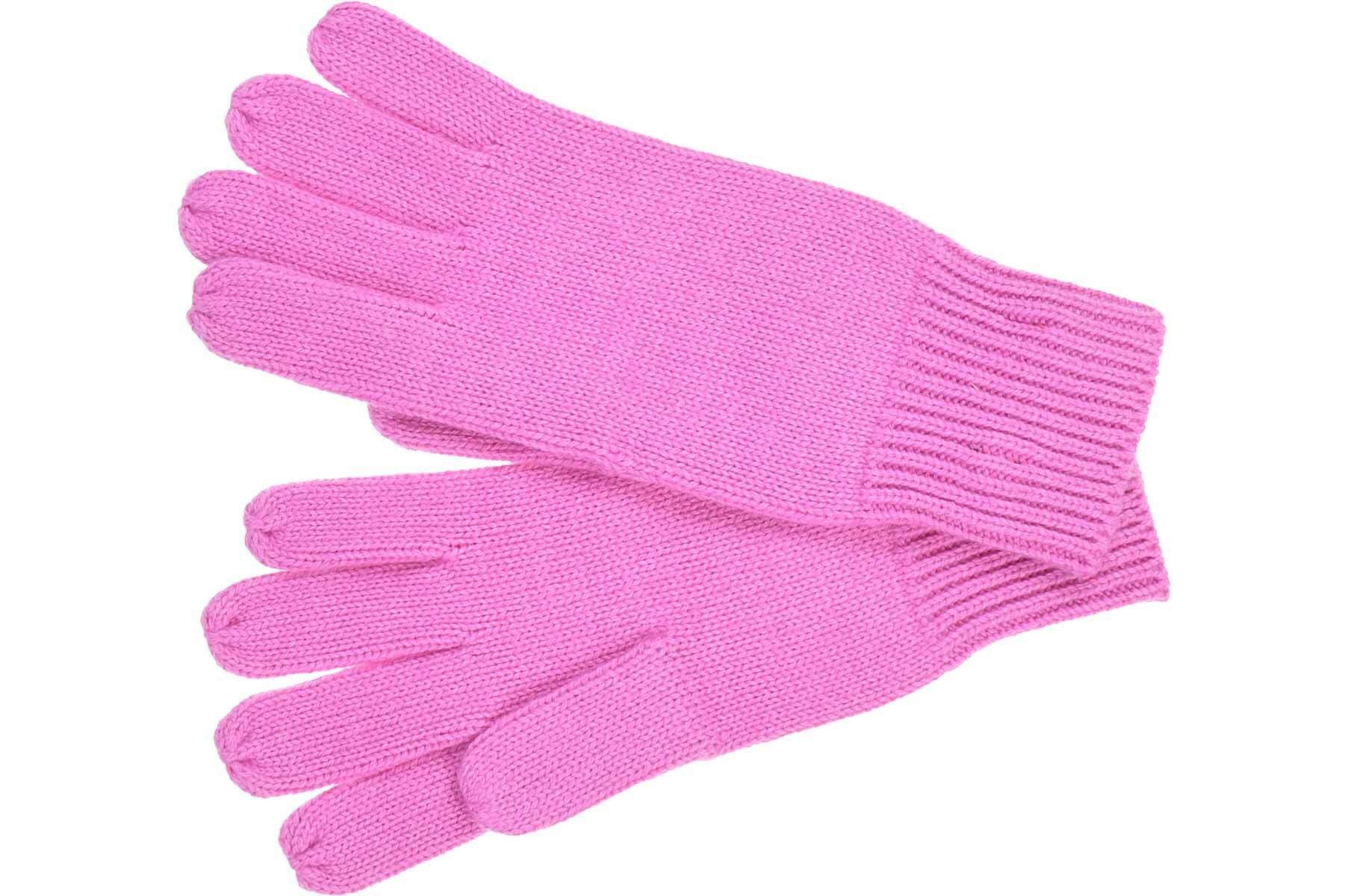 Seeberger Strickhandschuhe Strick Fingerhandschuhe in weichem Garn 18801-0 fuchsia