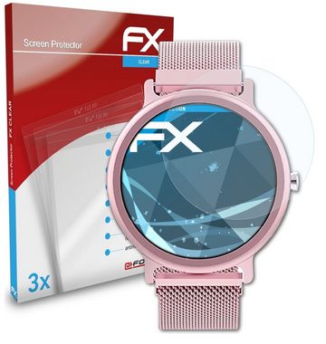 atFoliX Schutzfolie Displayschutz für Naixues G30, (3 Folien), Ultraklar und hartbeschichtet