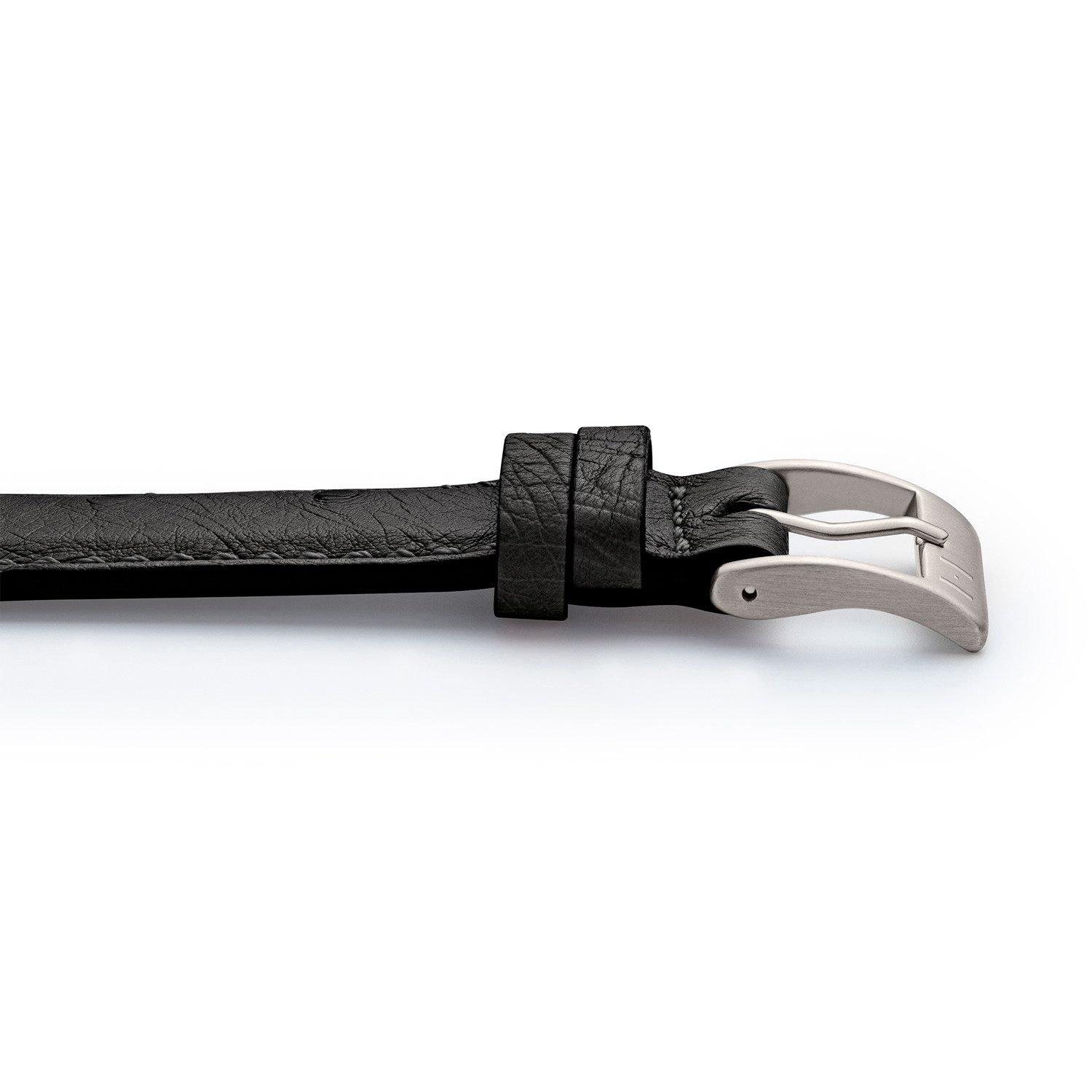 Selva Technik Uhrenarmband Lederarmband OBERKASSEL, kompatibel mit Apple Watch 1-9, SE, Schwarz