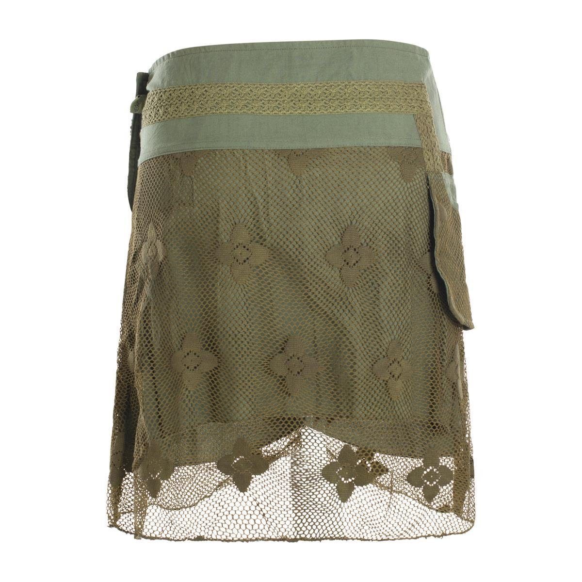 Vishes Wickelrock Mini Lagen Wickelrock Spitzenrock günstig online kaufen