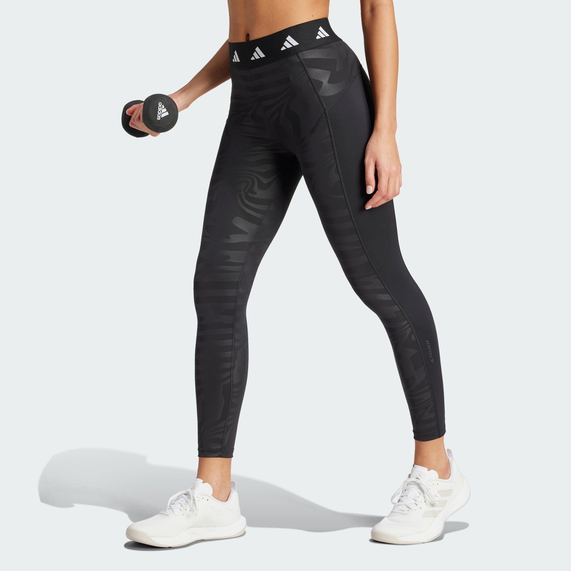 adidas Performance Funktionsleggings TECHFIT PRINTED 7/8-LEGGINGS