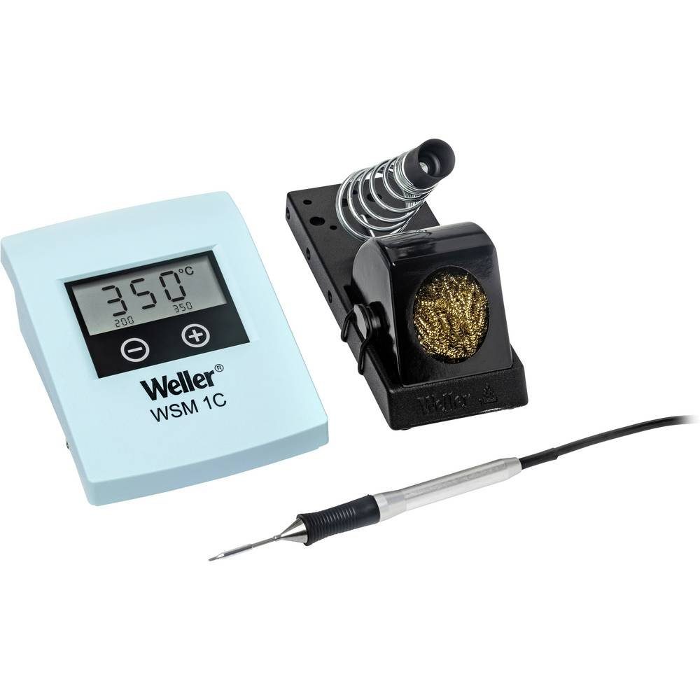Weller Lötkolben WSM 1C Akku-Lötstation Set, 100V - 230V, +100 bis +400 °C T0053293399N, Akkubetrieben, inkl. Ablage