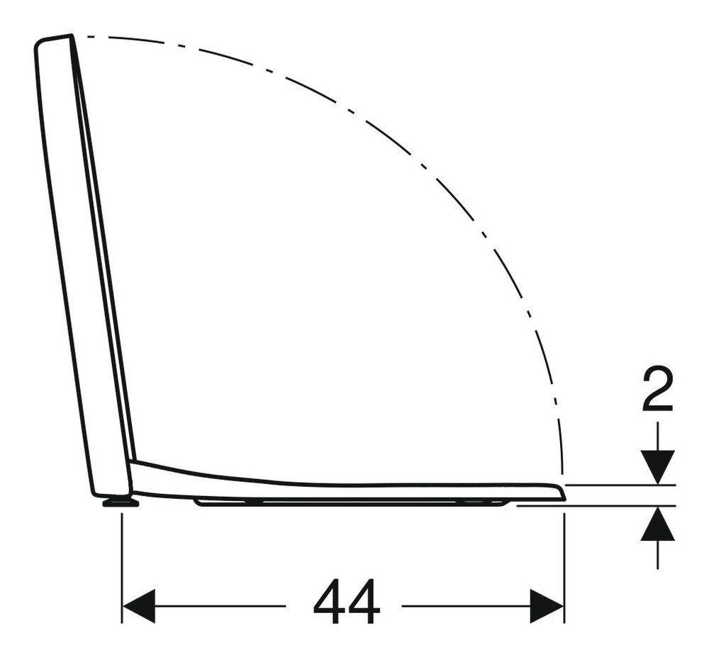 GEBERIT WC-Sitz iCon, Weiß