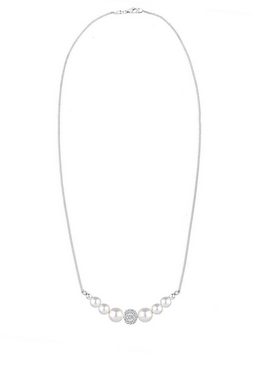 Elli Perlenkette Synthetischen Perlen Elegant 925 Silber