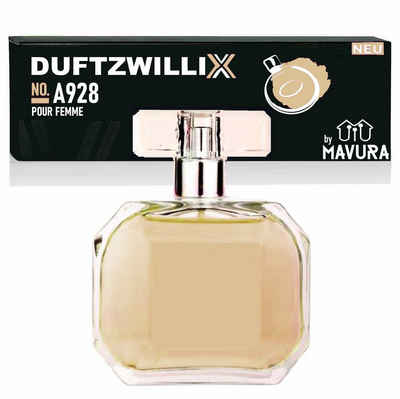 MAVURA Eau de Parfum DUFTZWILLIX No. A928 - Damen Parfüm - blumig & holziger Duft, - 100ml - Duftzwilling / Dupe Sale