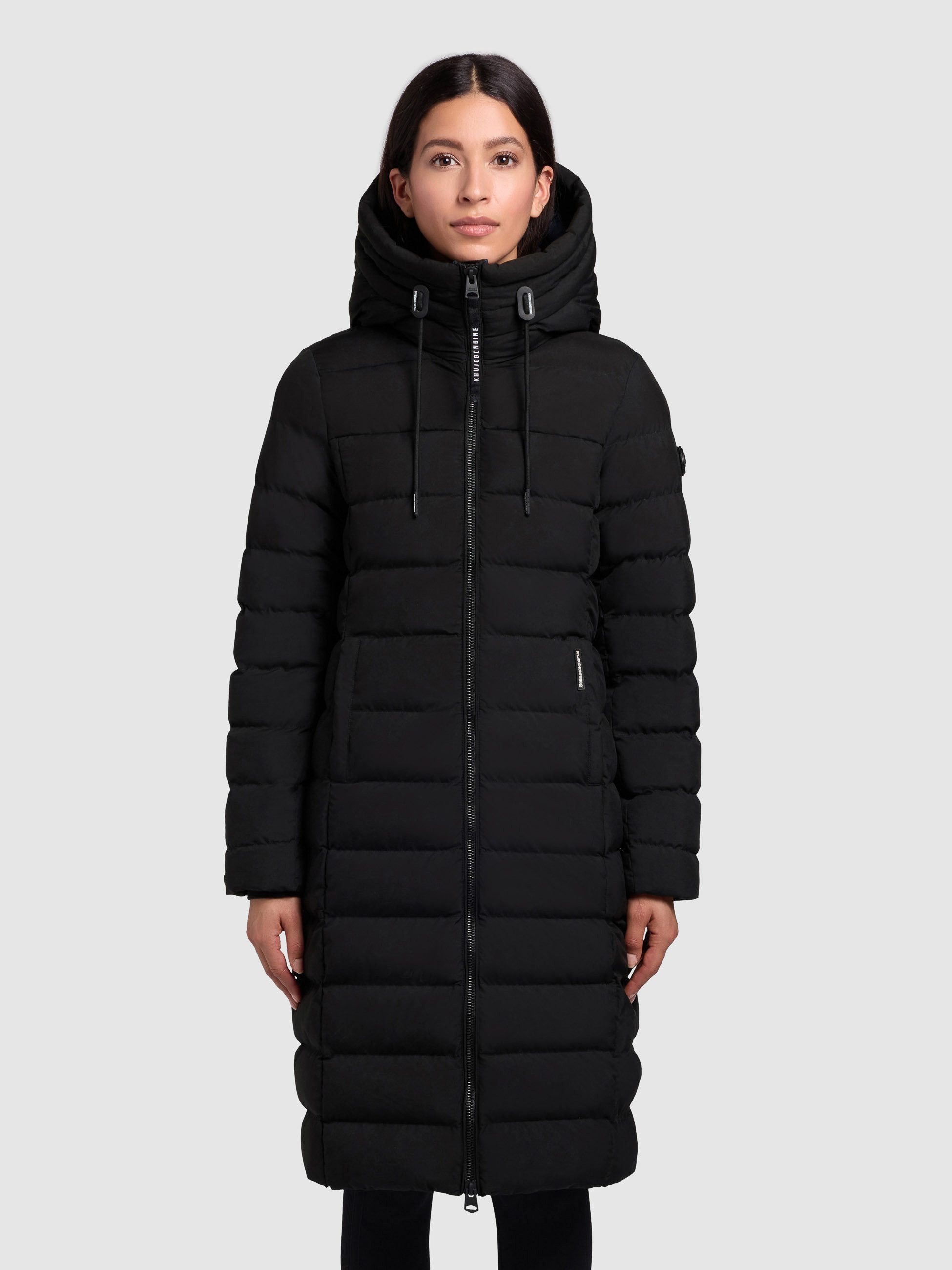 khujo Steppmantel AETHE Taschenbeutel aus Fleece