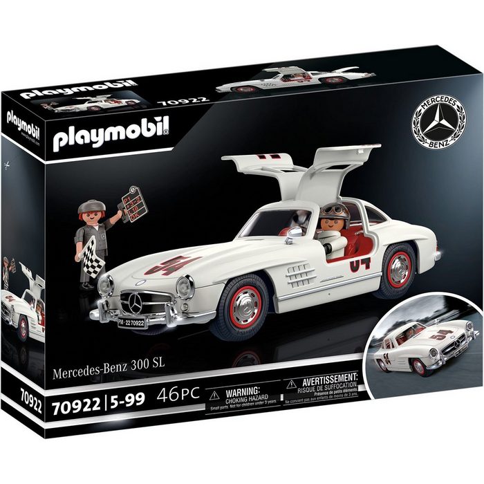 Playmobil® Konstruktions-Spielset Mercedes-Benz 300 SL (70922) Classic Cars (46 St) Made in Germany