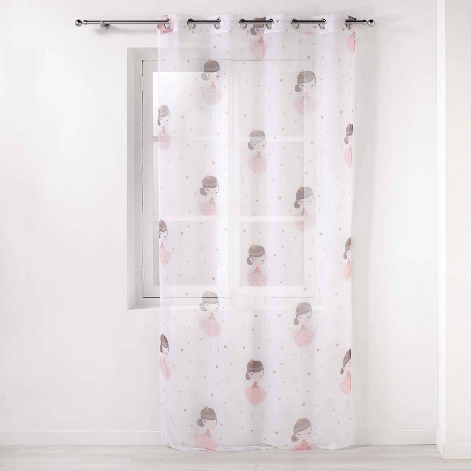 Vorhang, Douceur d'intérieur, Schlaufen, modern, hervorragend für das  Schlafzimmer eines Jungen oder Mädchens