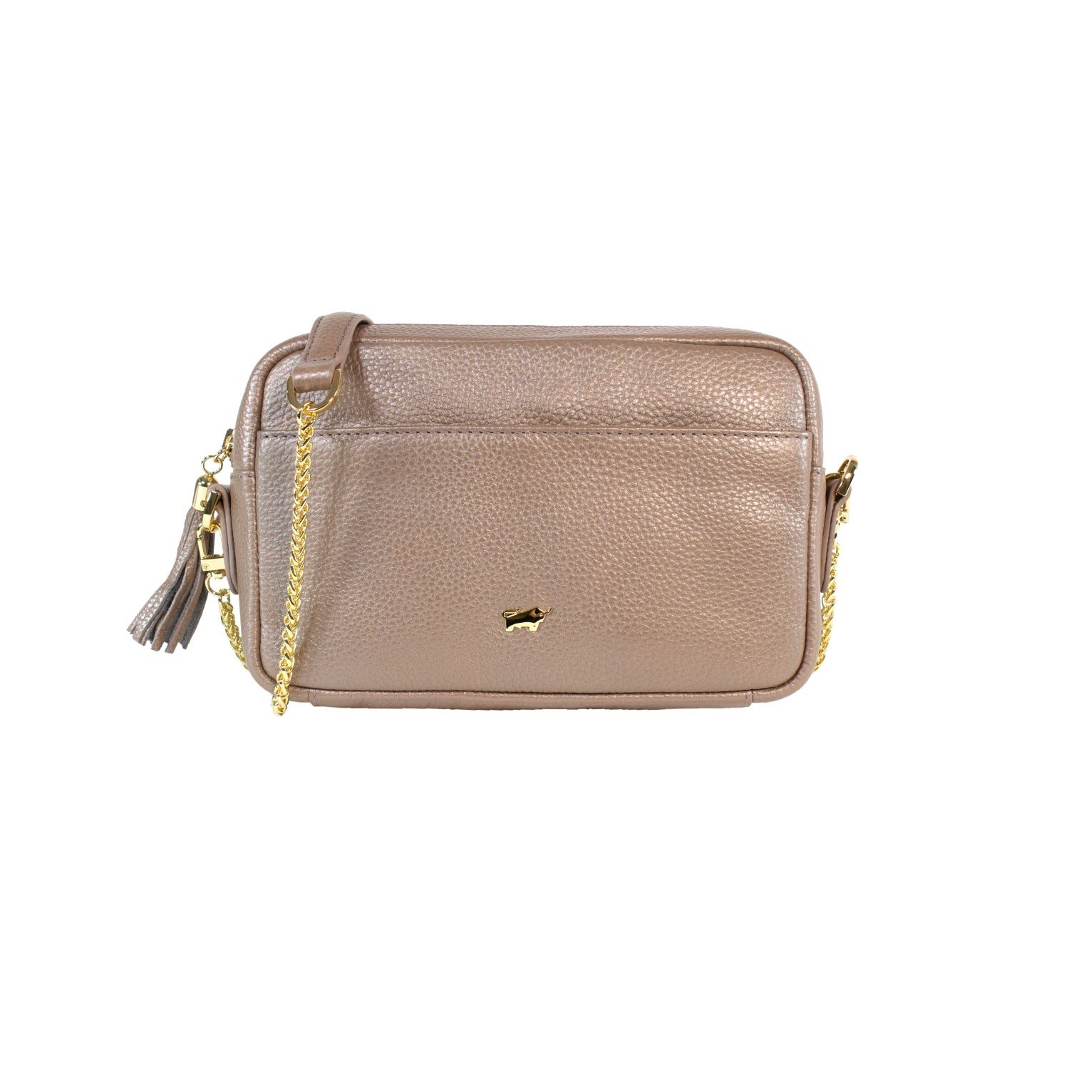 Braun Büffel Handytasche ALESSIA Camera Bag with Chain mud