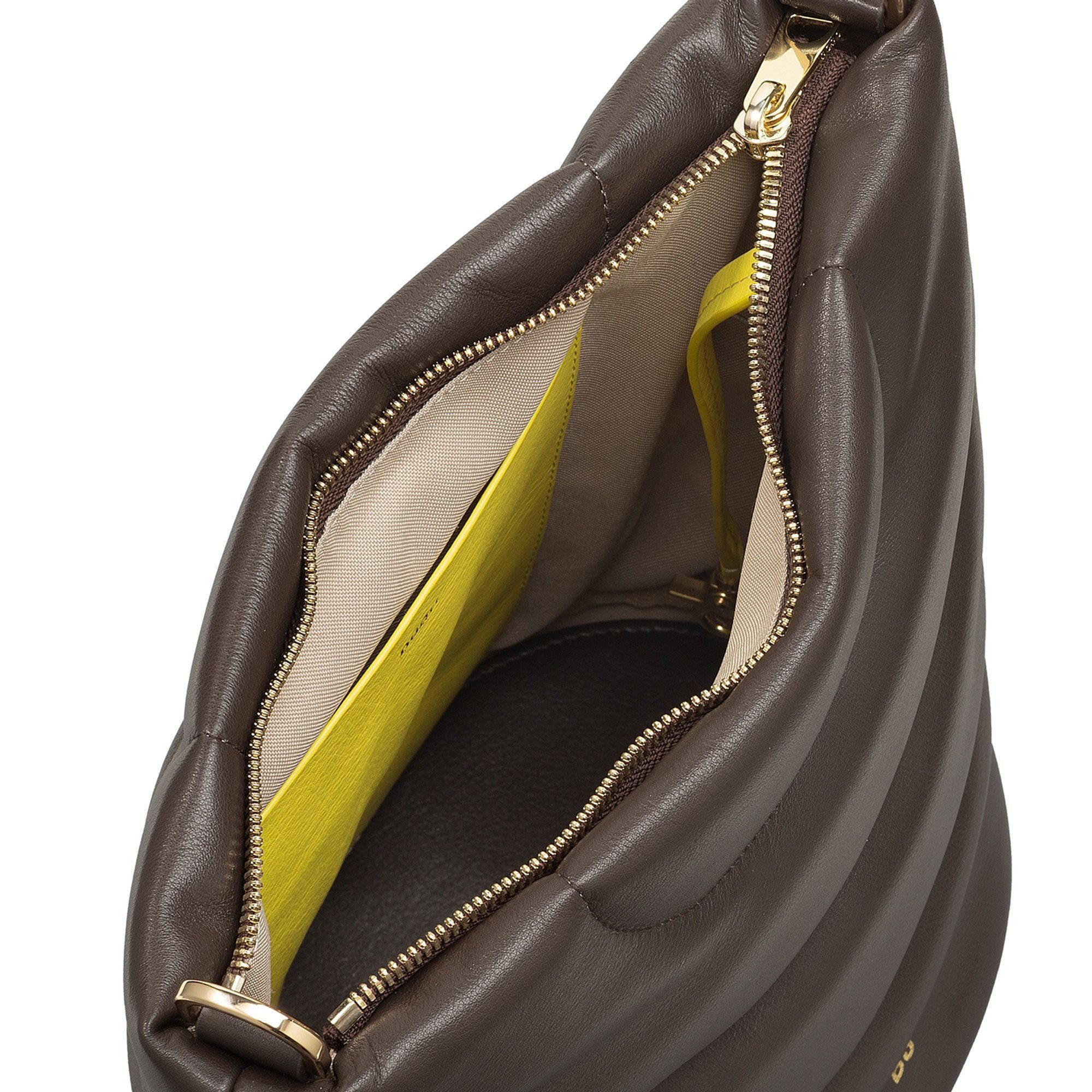 DuDu Schultertasche Barbara, Leder