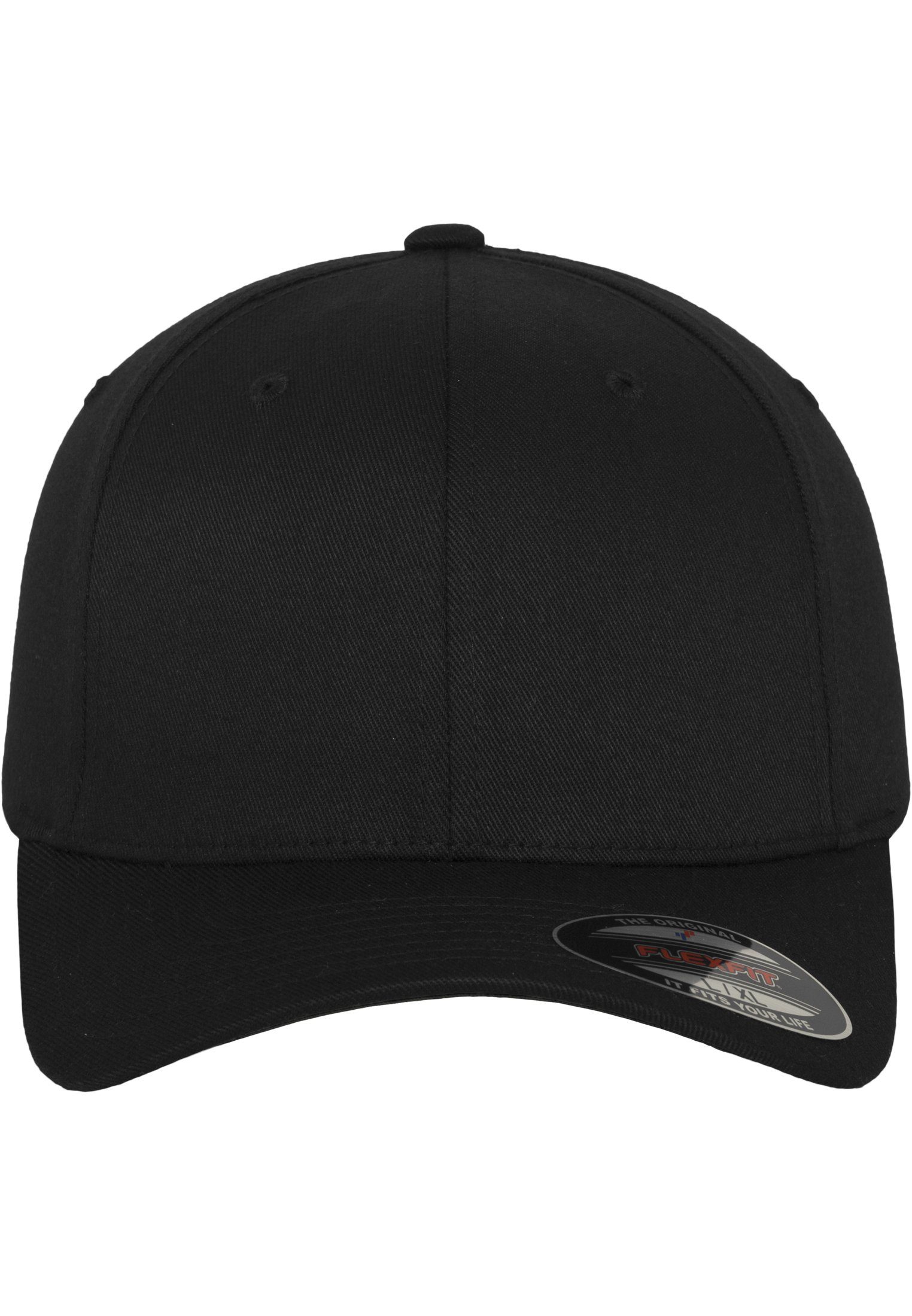 Flex Wooly Flexfit black/black Accessoires Combed Flexfit Cap