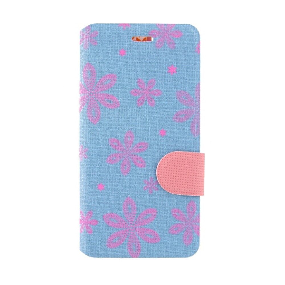 Handytasche Book Case Handyhülle für iPhone 6 Blau Schutz Tasche (Book Cover)